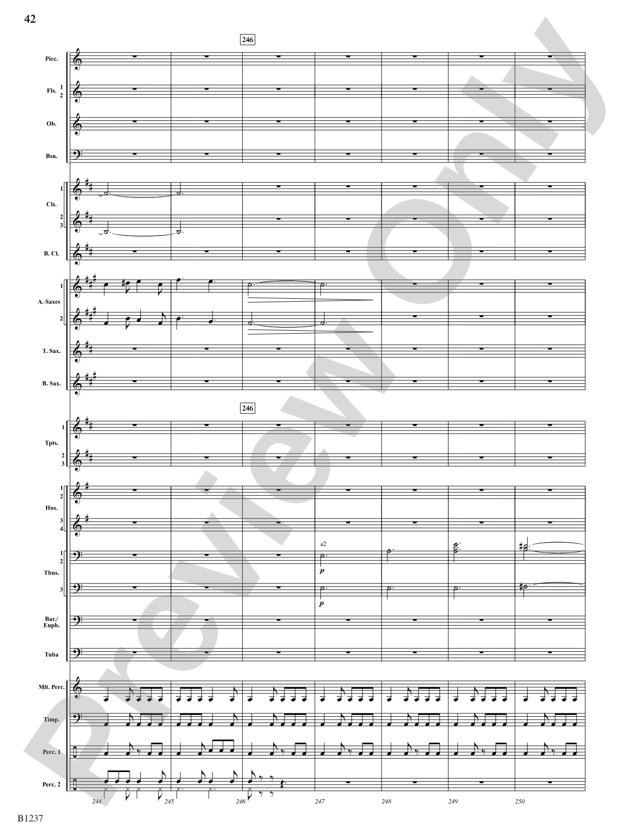 Beyond the Summit: Concert Band Conductor Score & Parts