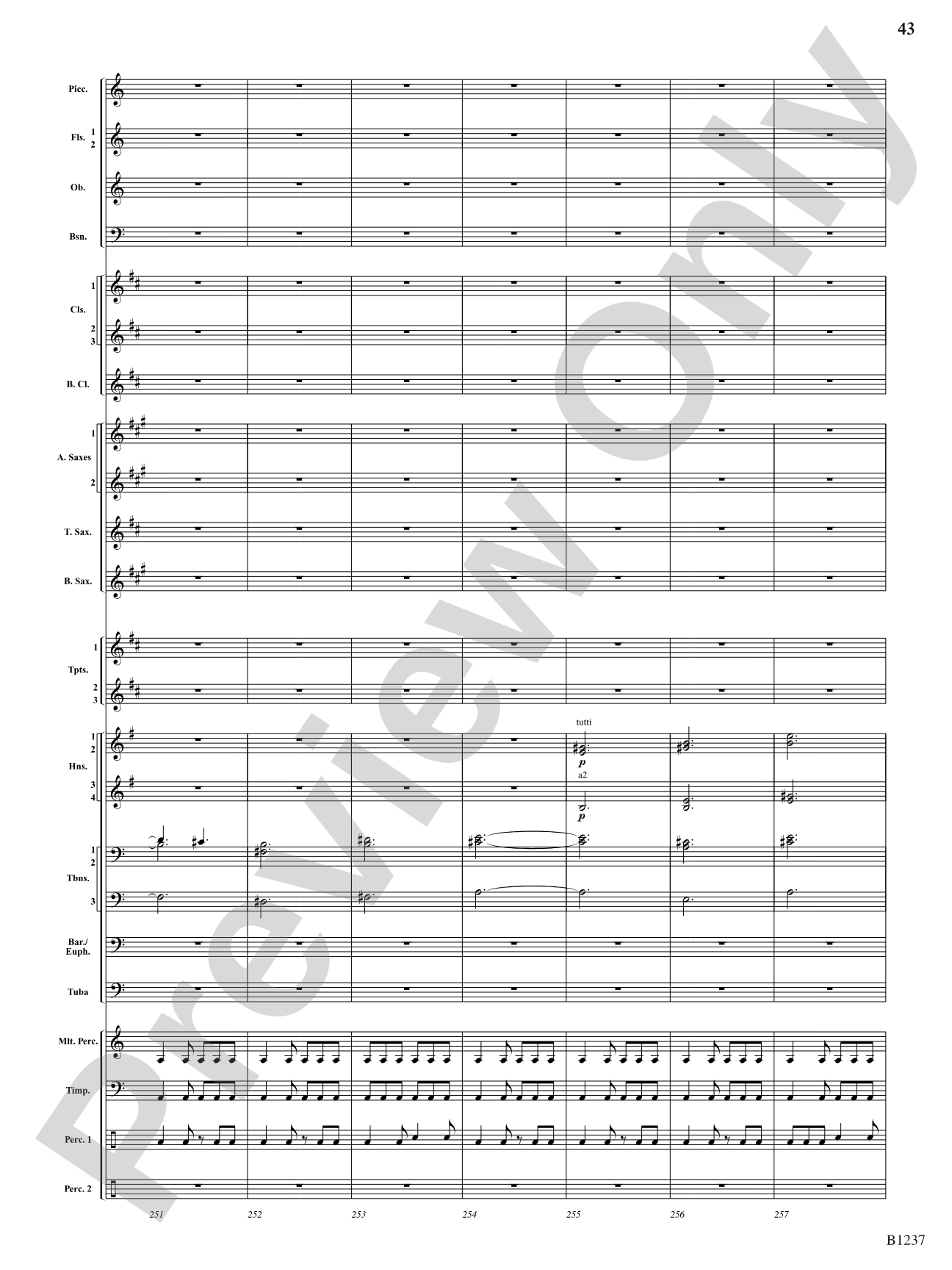 Beyond the Summit: Concert Band Conductor Score & Parts