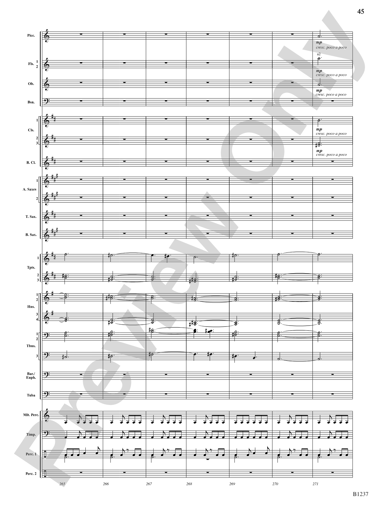 Beyond the Summit: Concert Band Conductor Score & Parts