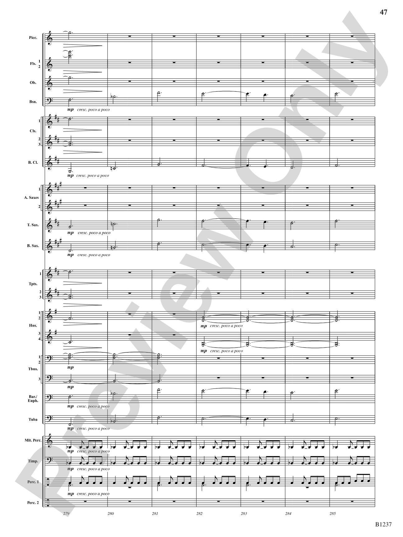 Beyond the Summit: Concert Band Conductor Score & Parts