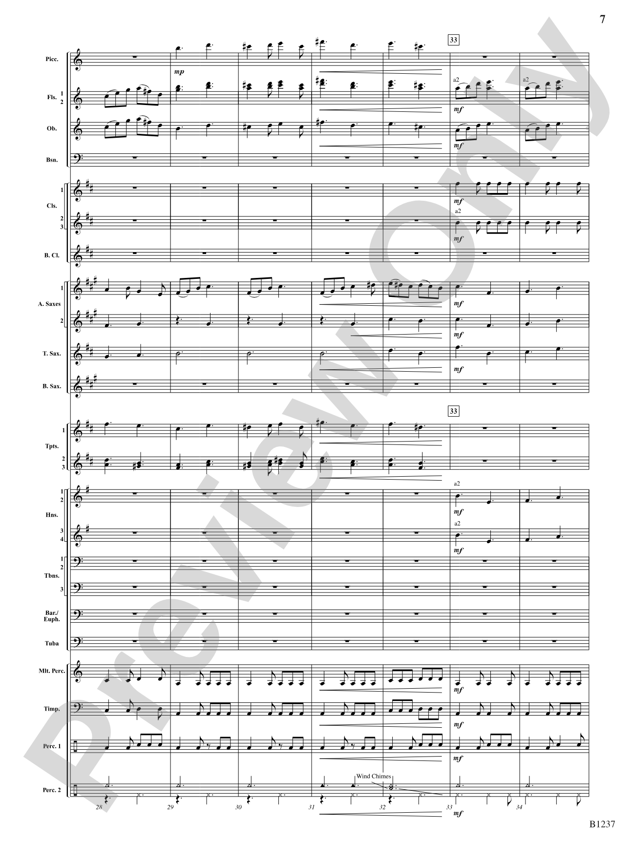 Beyond the Summit: Concert Band Conductor Score & Parts