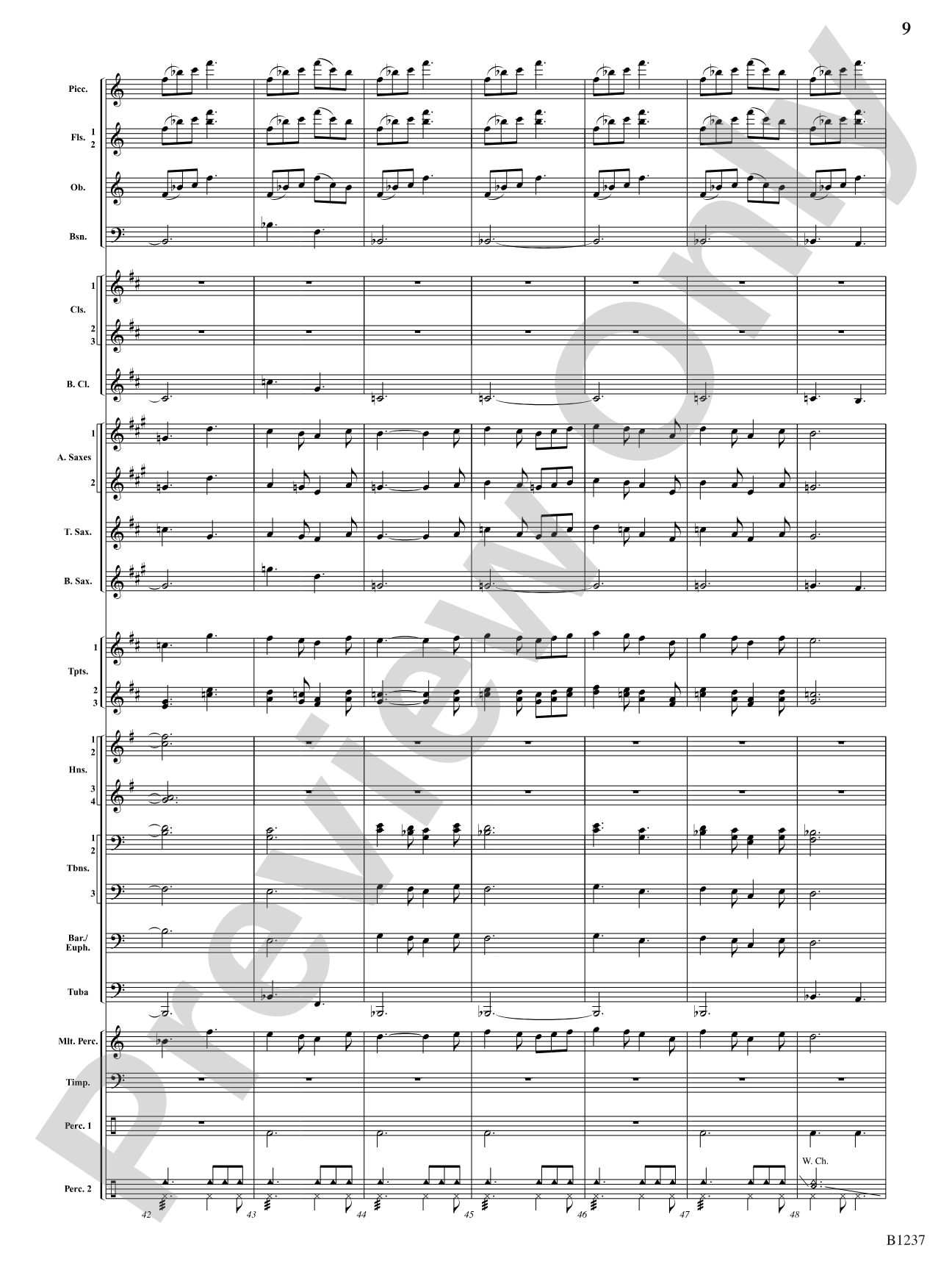 Beyond the Summit: Concert Band Conductor Score & Parts