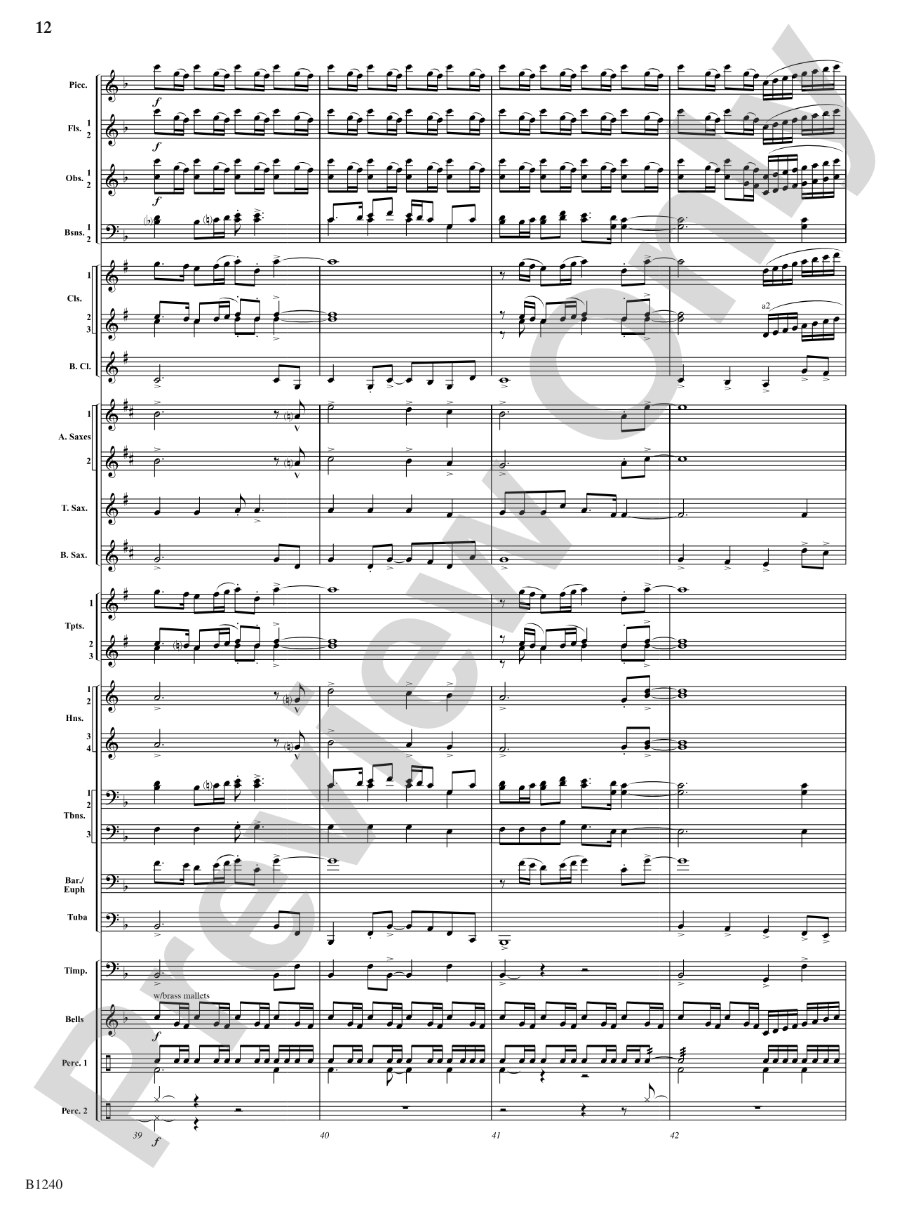 Loudoun Praises: Concert Band Conductor Score & Parts