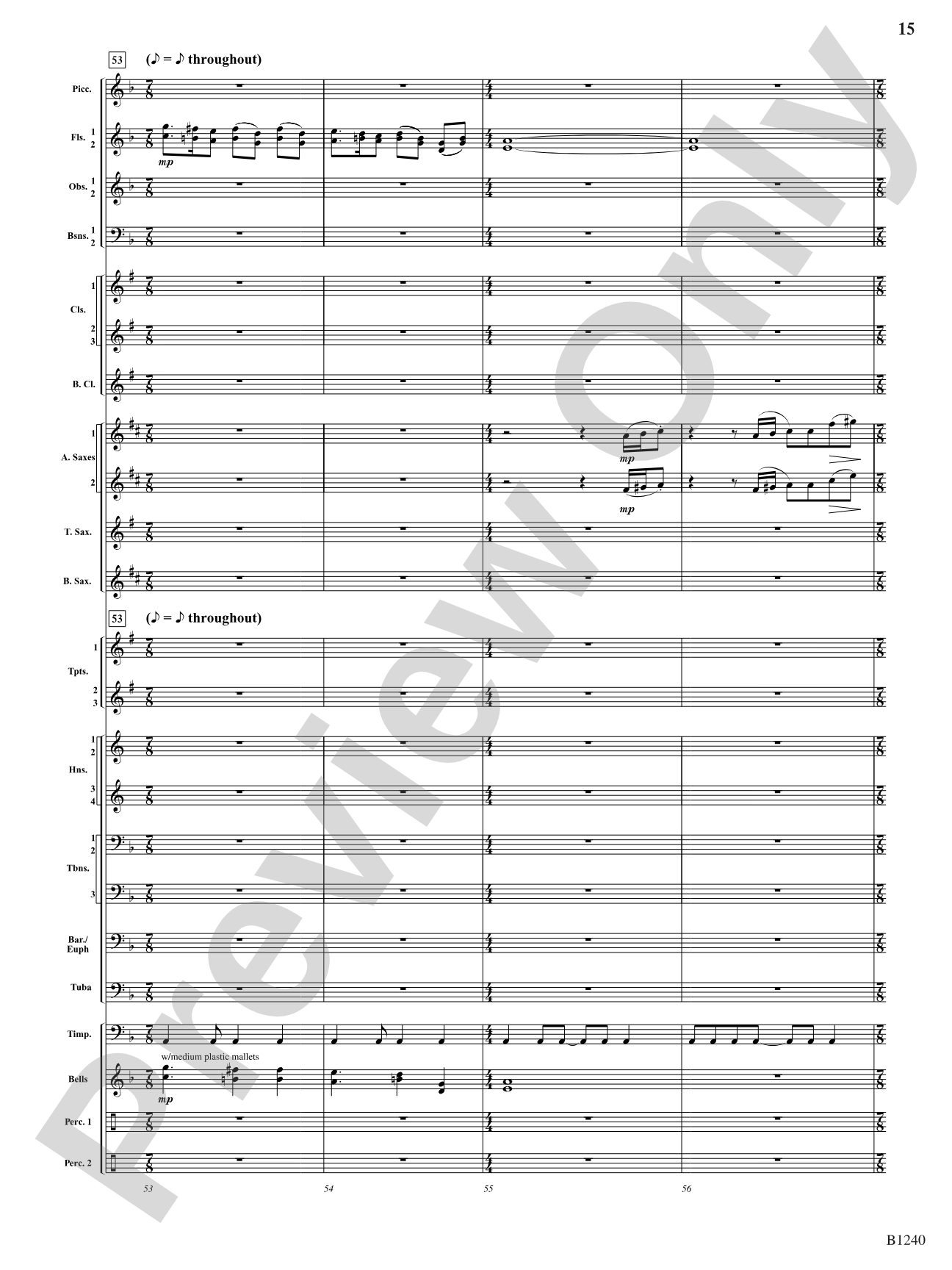 Loudoun Praises: Concert Band Conductor Score & Parts