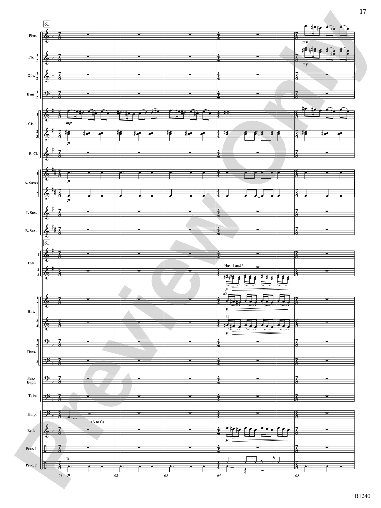 Loudoun Praises: Concert Band Conductor Score & Parts