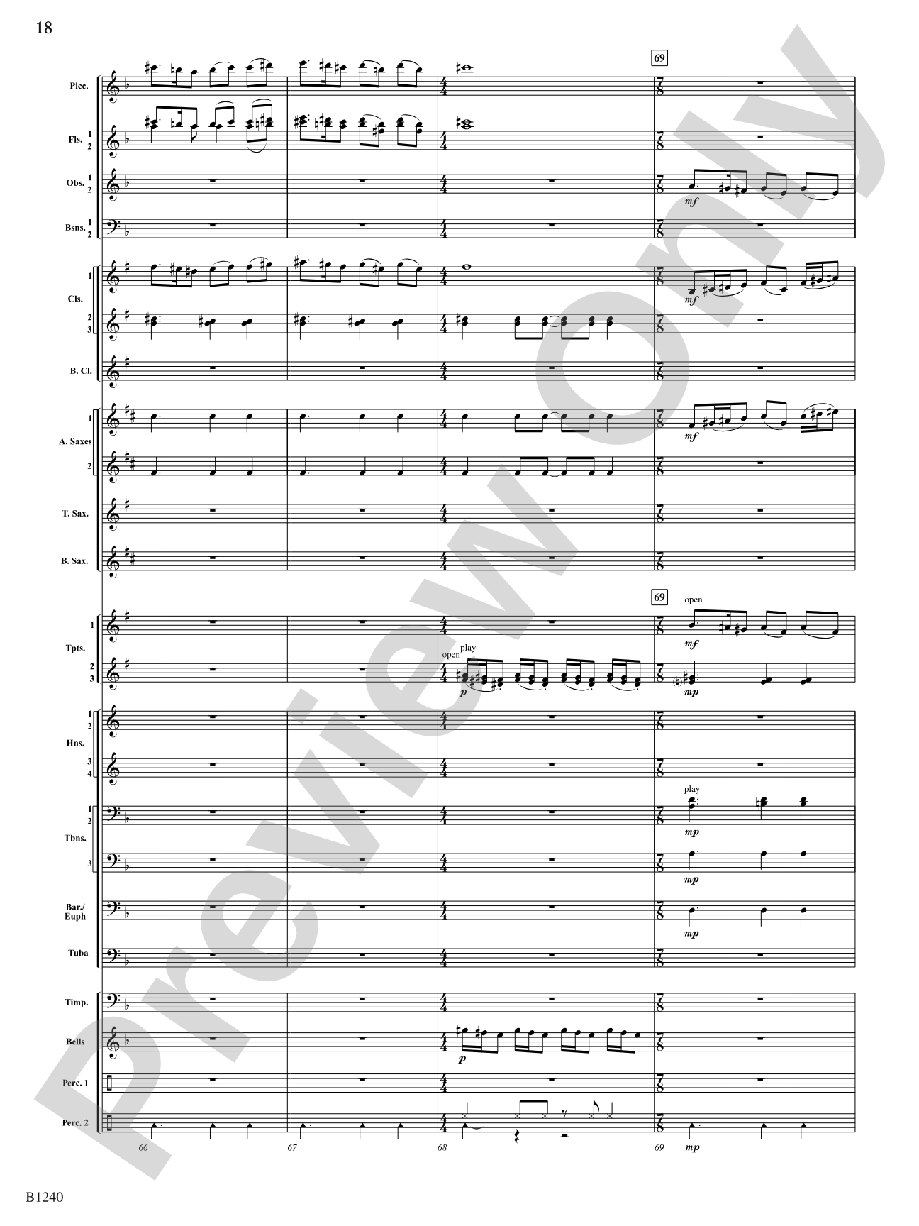 Loudoun Praises: Concert Band Conductor Score & Parts