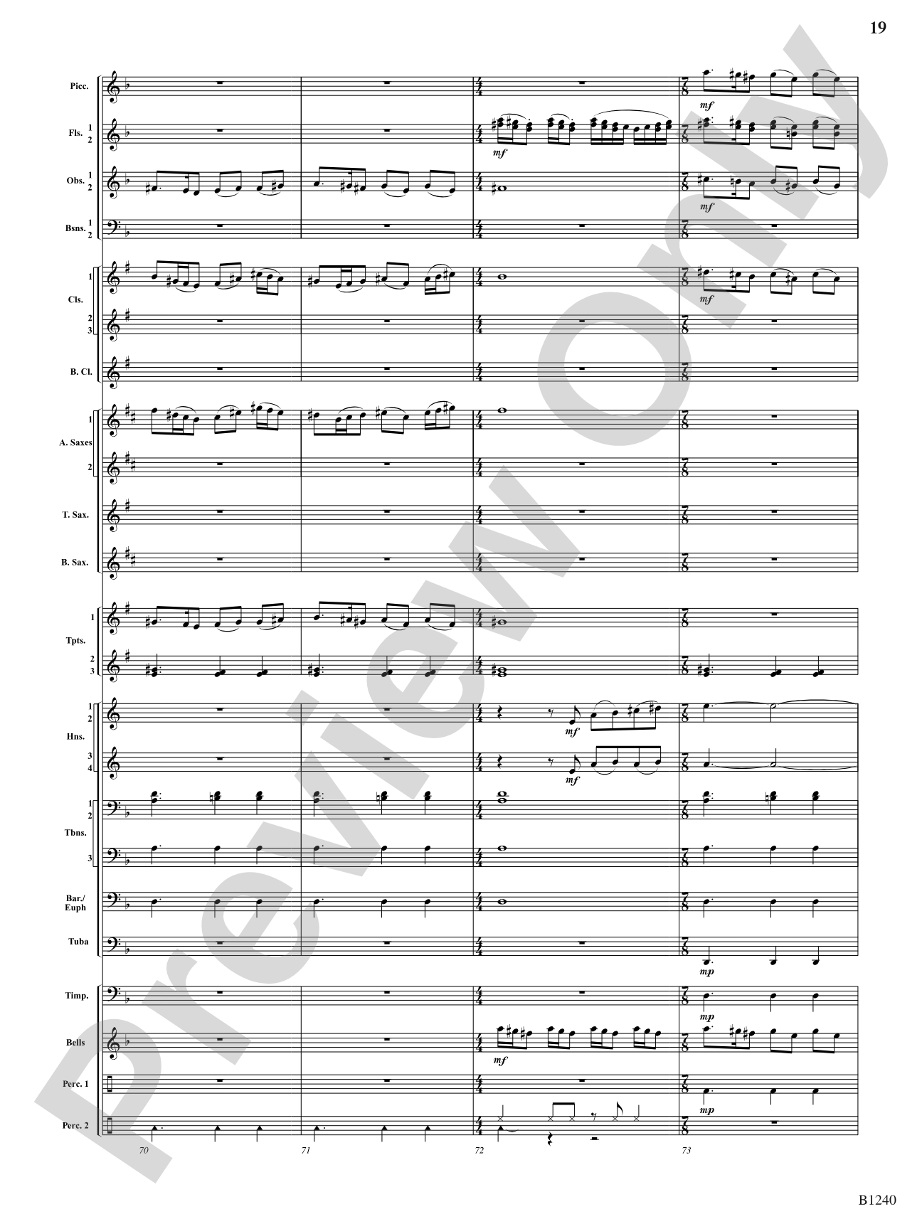Loudoun Praises: Concert Band Conductor Score & Parts