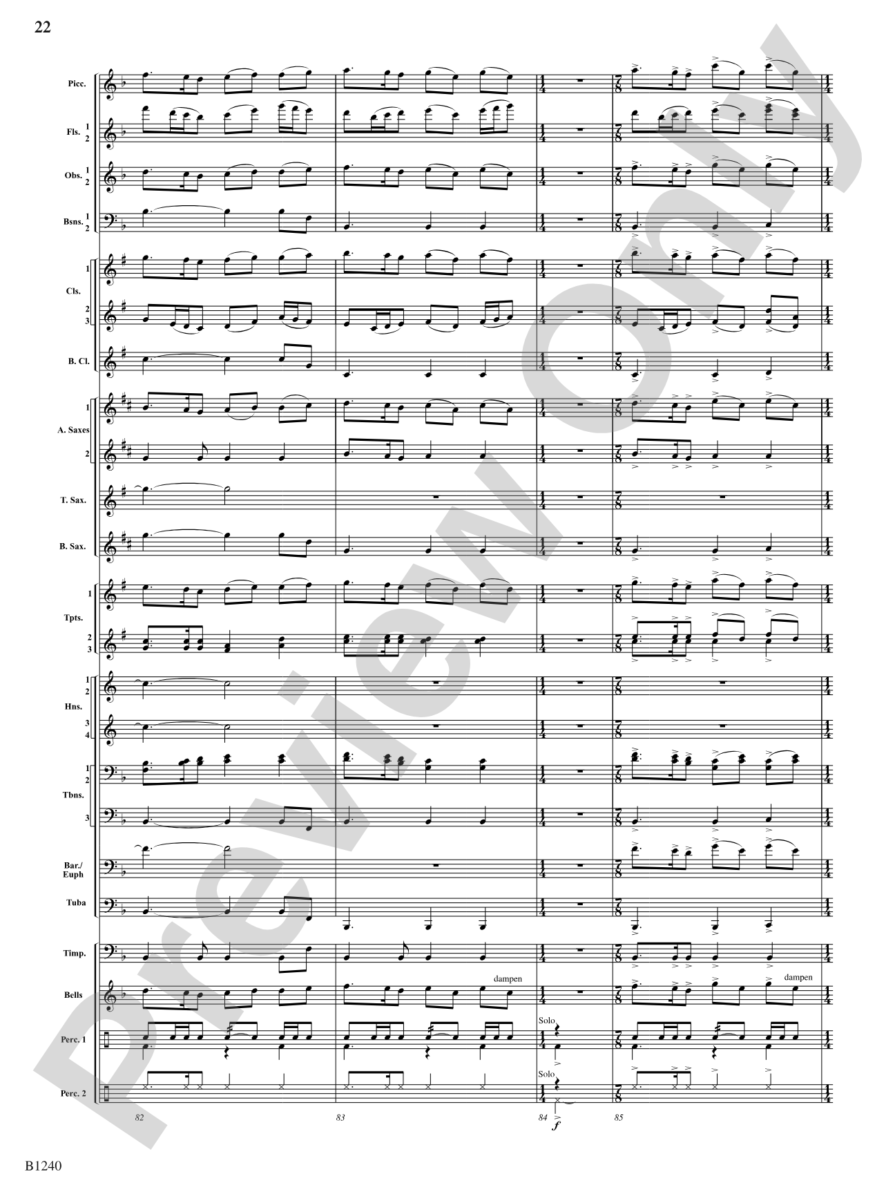 Loudoun Praises: Concert Band Conductor Score & Parts