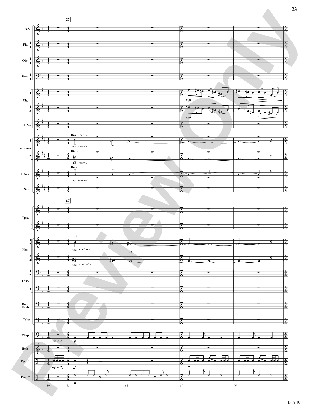 Loudoun Praises: Concert Band Conductor Score & Parts