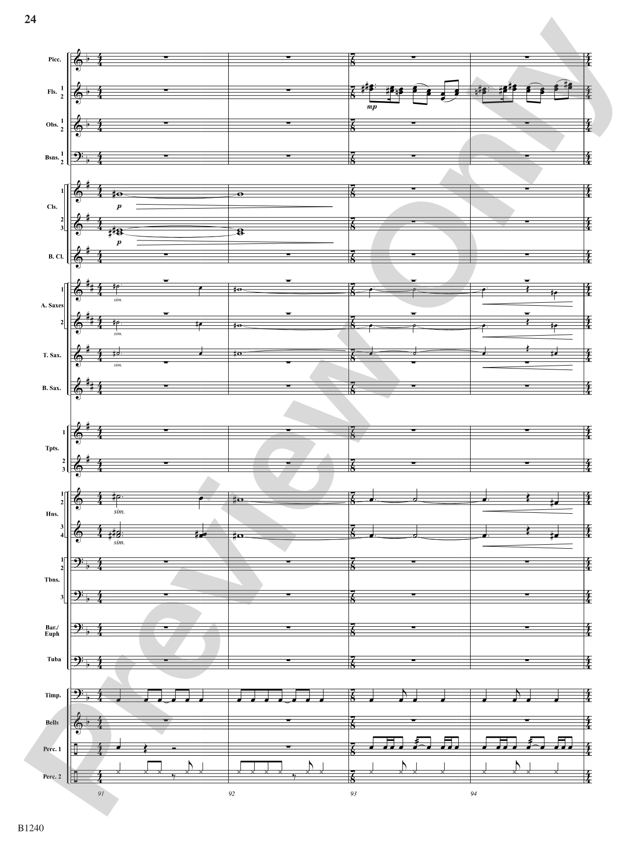 Loudoun Praises: Concert Band Conductor Score & Parts