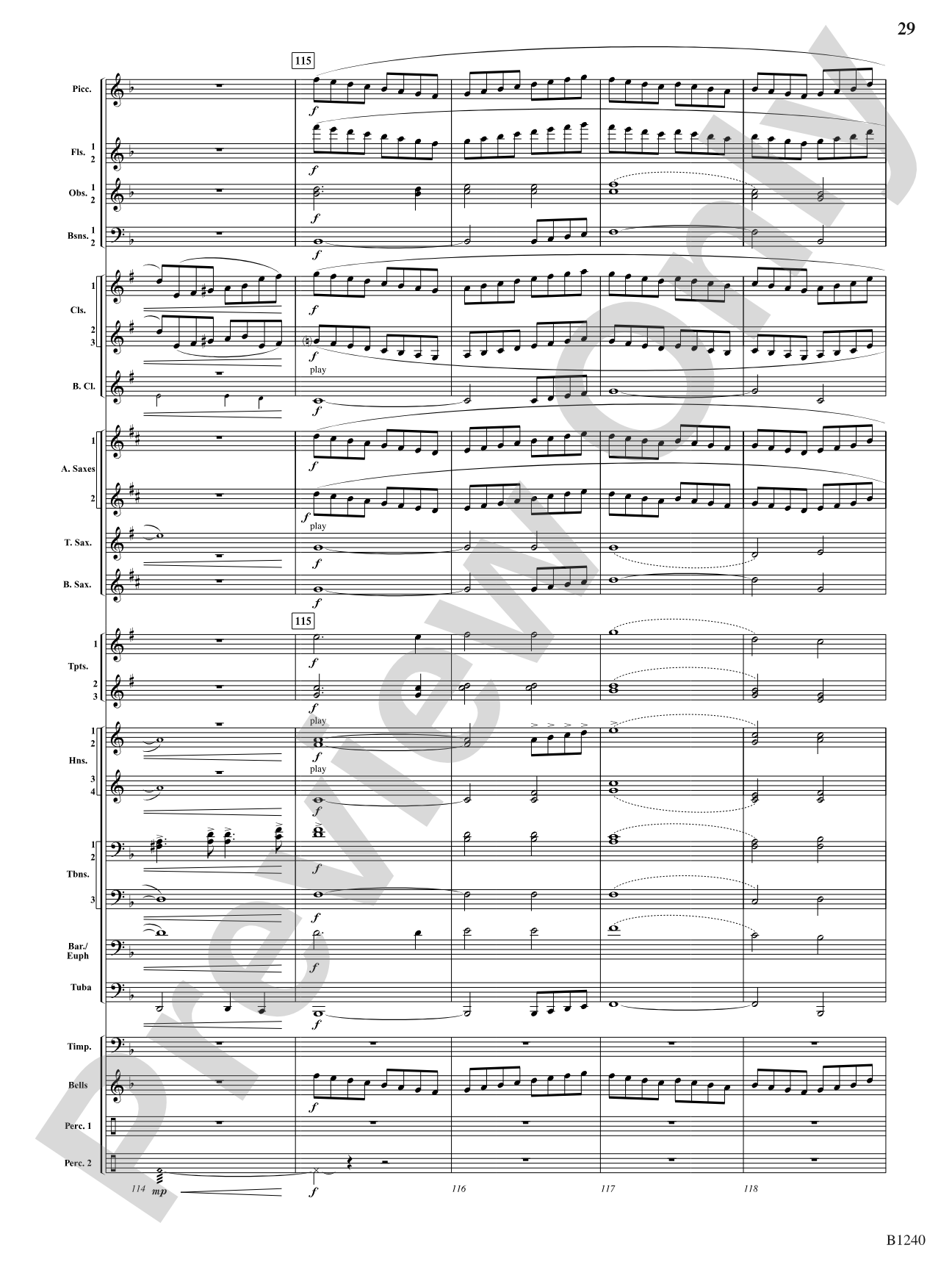 Loudoun Praises: Concert Band Conductor Score & Parts
