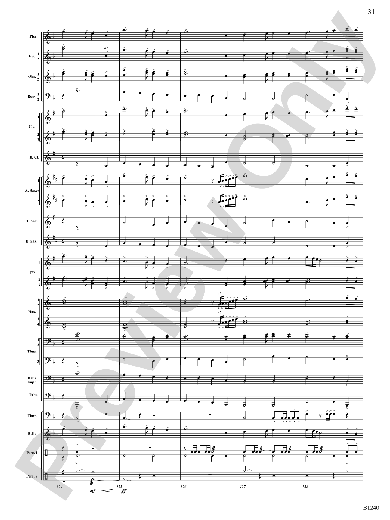 Loudoun Praises: Concert Band Conductor Score & Parts