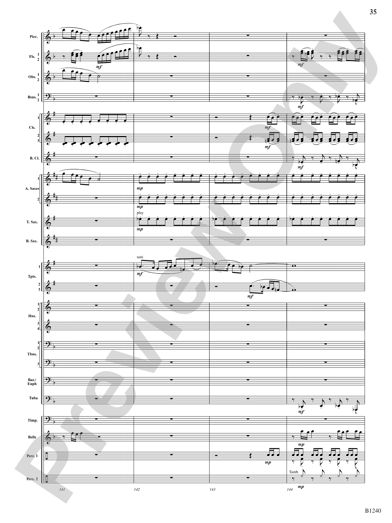Loudoun Praises: Concert Band Conductor Score & Parts