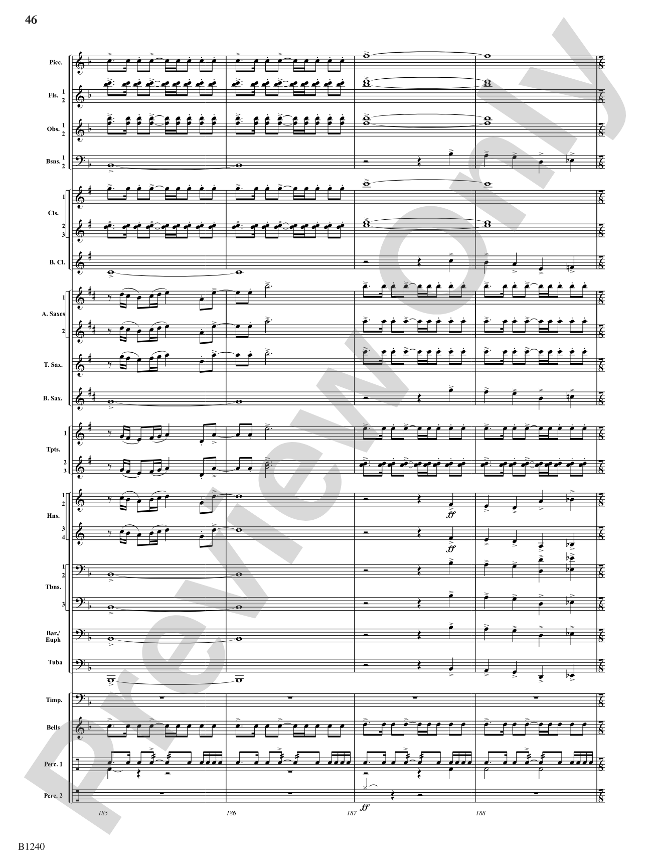 Loudoun Praises: Concert Band Conductor Score & Parts