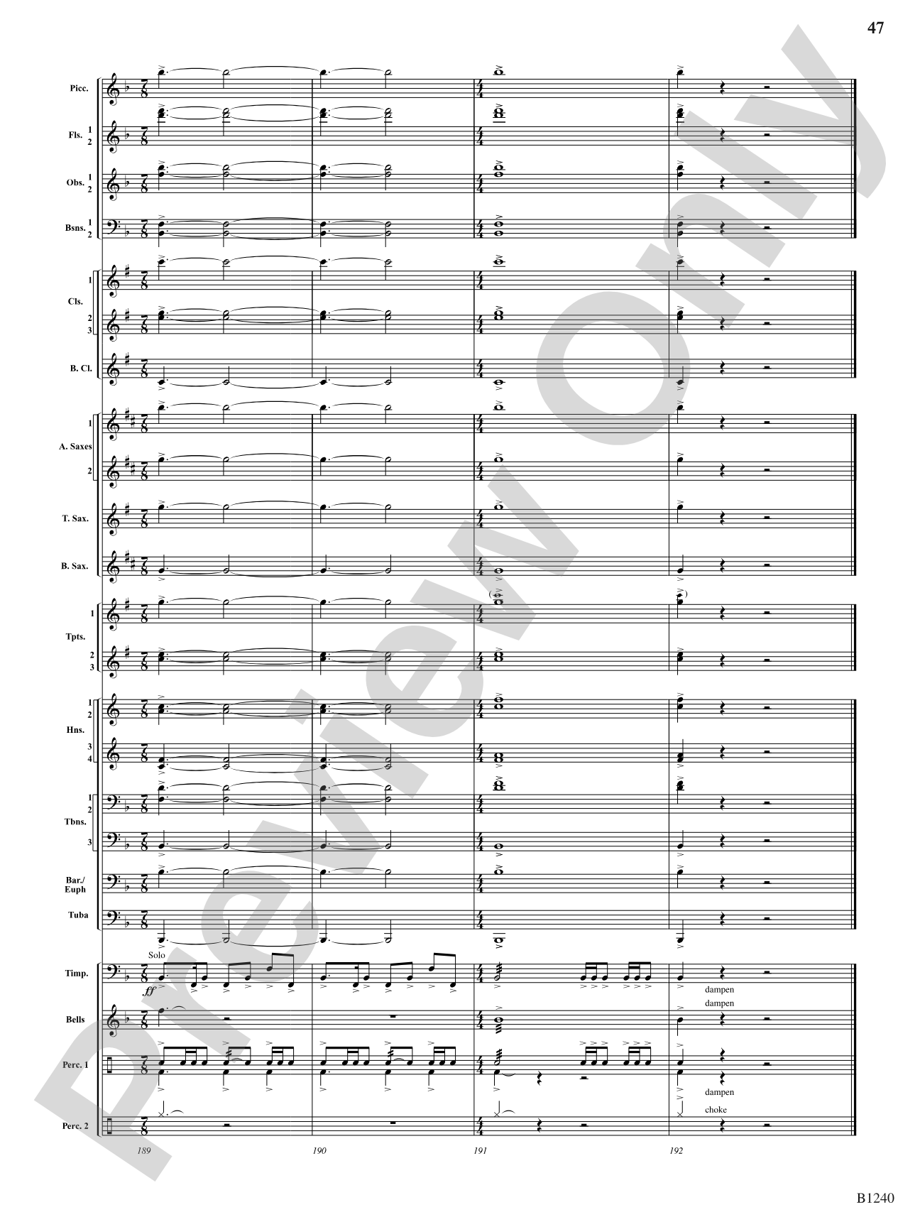 Loudoun Praises: Concert Band Conductor Score & Parts