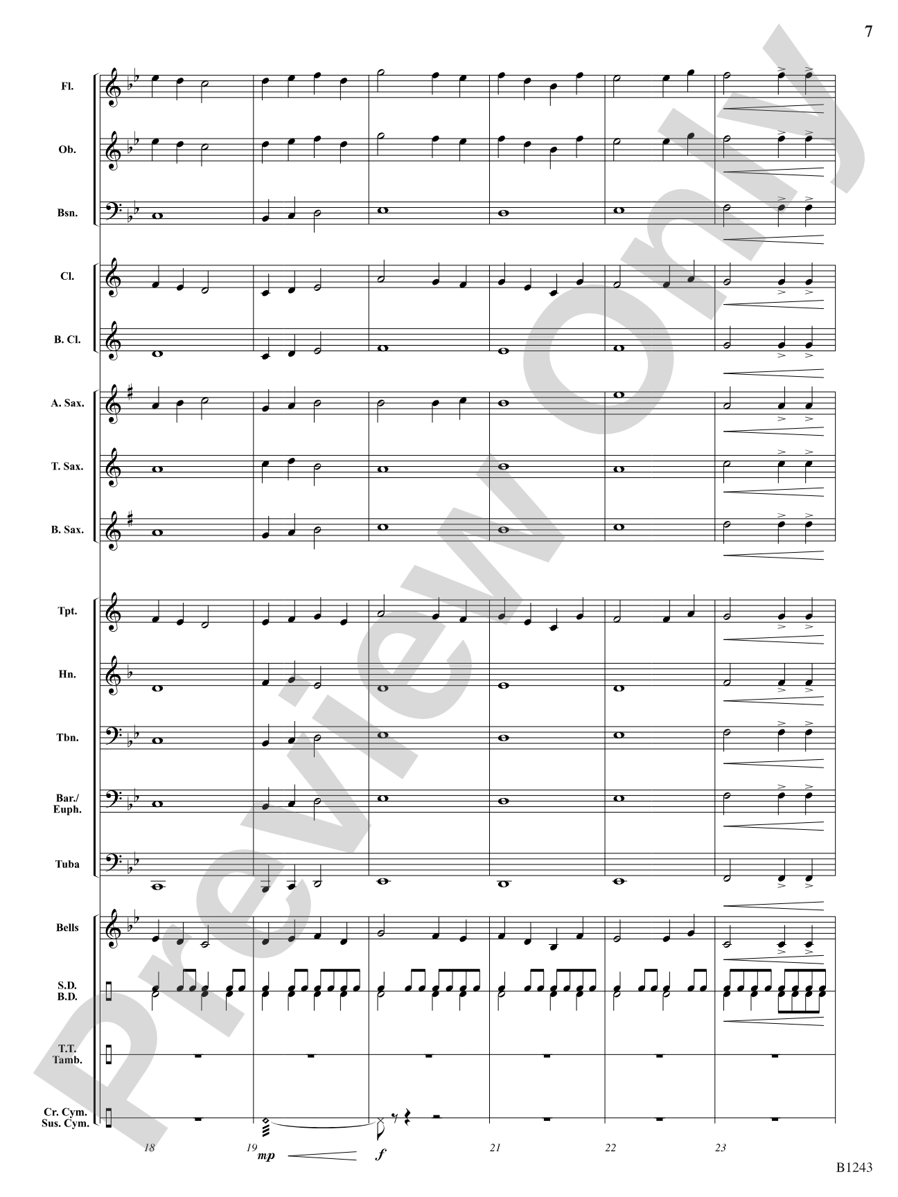 Rise to Power: Concert Band Conductor Score & Parts