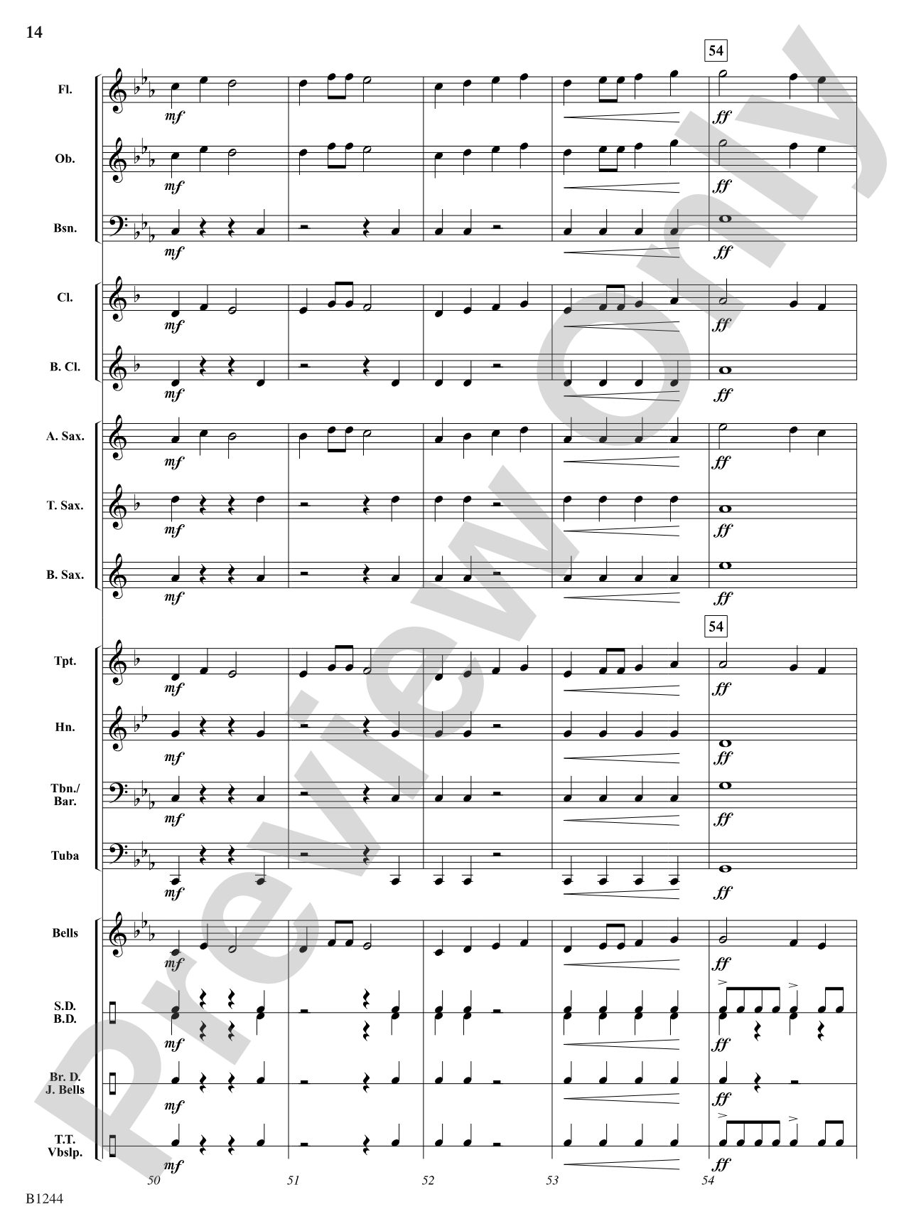 Temple of Darkness: Concert Band Conductor Score & Parts