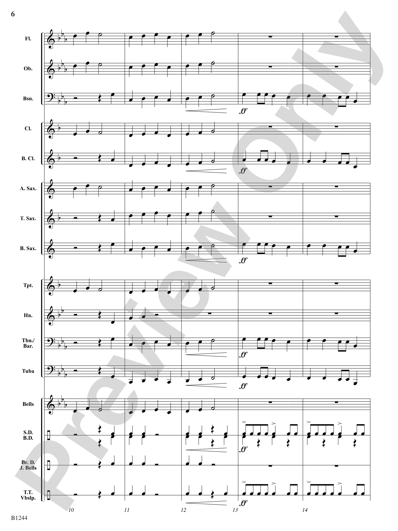 Temple of Darkness: Concert Band Conductor Score & Parts