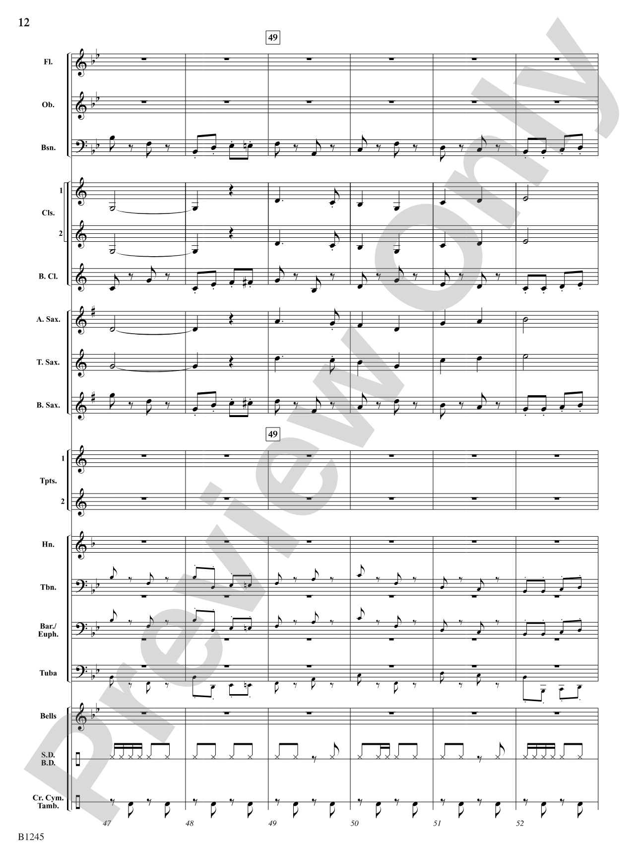 Vikings Victorious Concert March: Concert Band Conductor Score & Parts