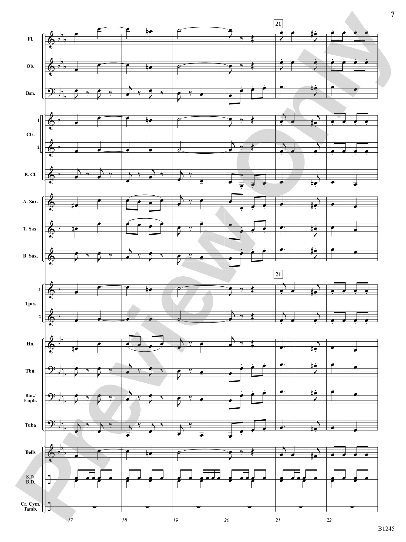 Vikings Victorious Concert March: Concert Band Conductor Score & Parts