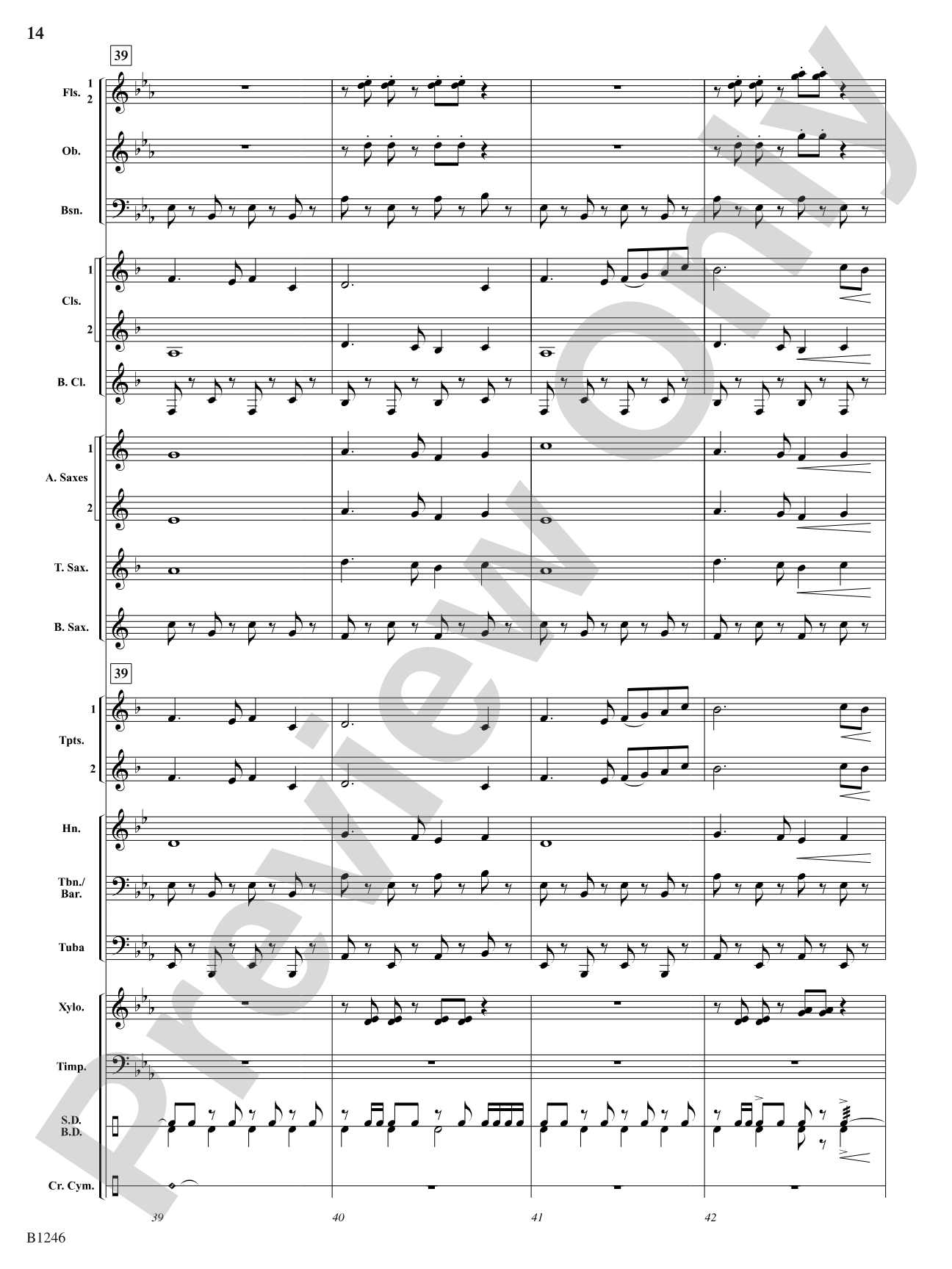 March of the Ladybugs: Concert Band Conductor Score & Parts