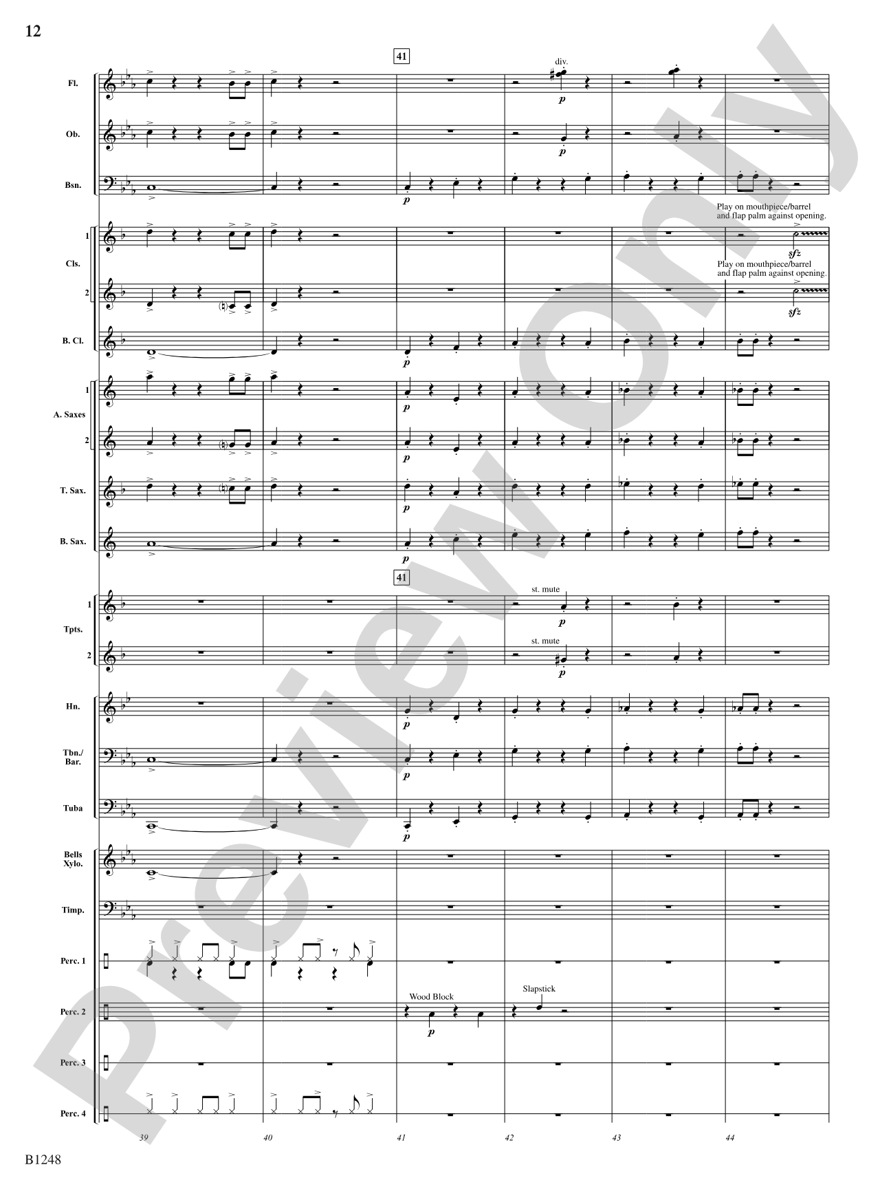Night Flight of the Gargoyles: Concert Band Conductor Score & Parts
