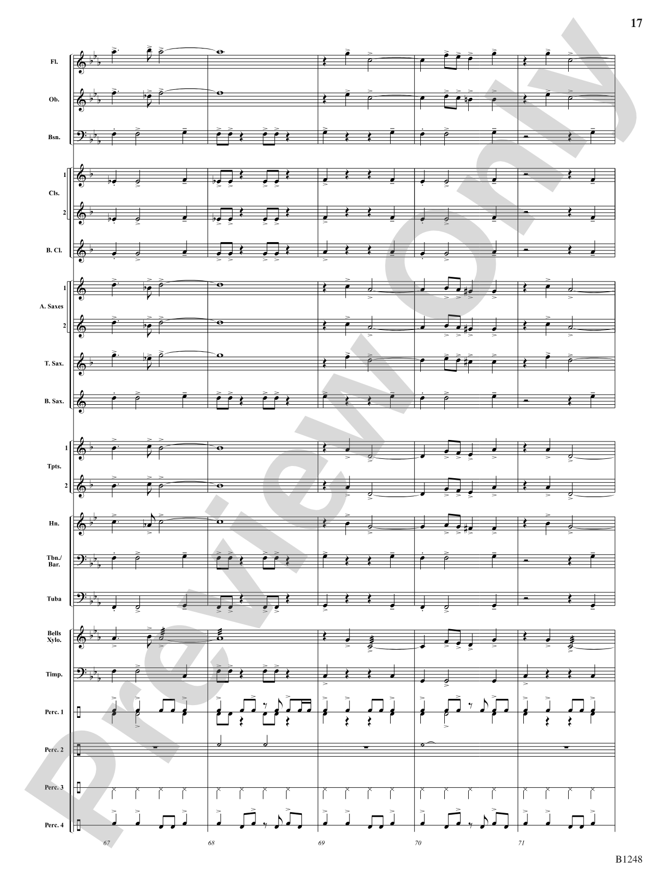 Night Flight of the Gargoyles: Concert Band Conductor Score & Parts