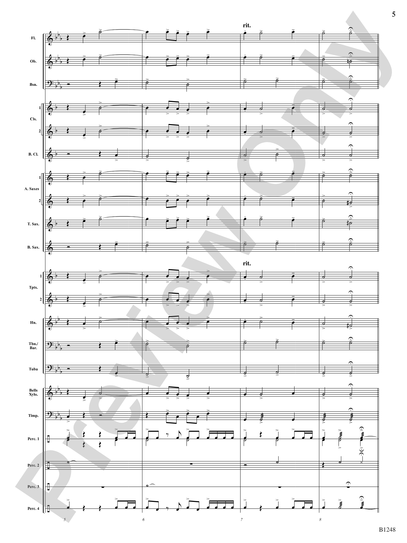 Night Flight of the Gargoyles: Concert Band Conductor Score & Parts