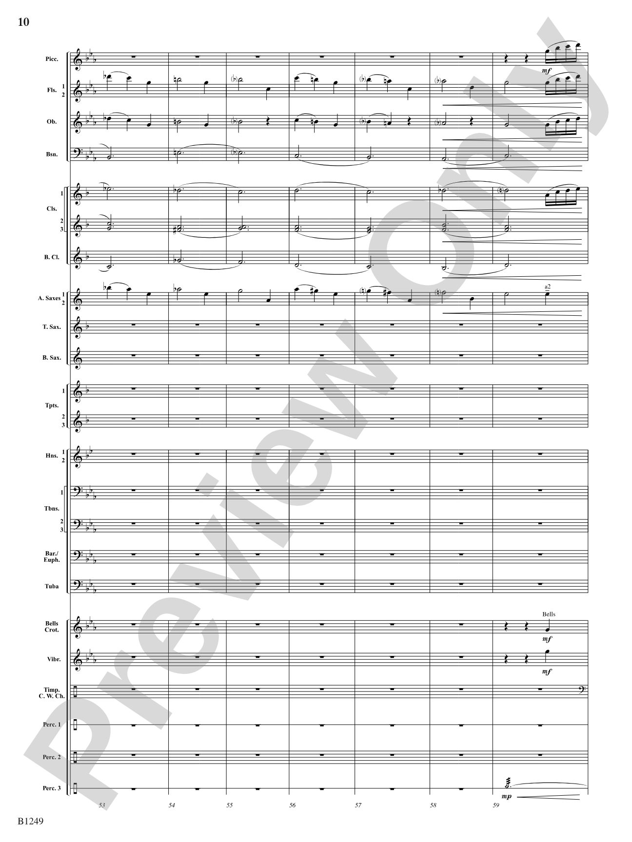 Butterfly's Ball (from A Child's Garden of Verses): Concert Band Conductor Score & Parts