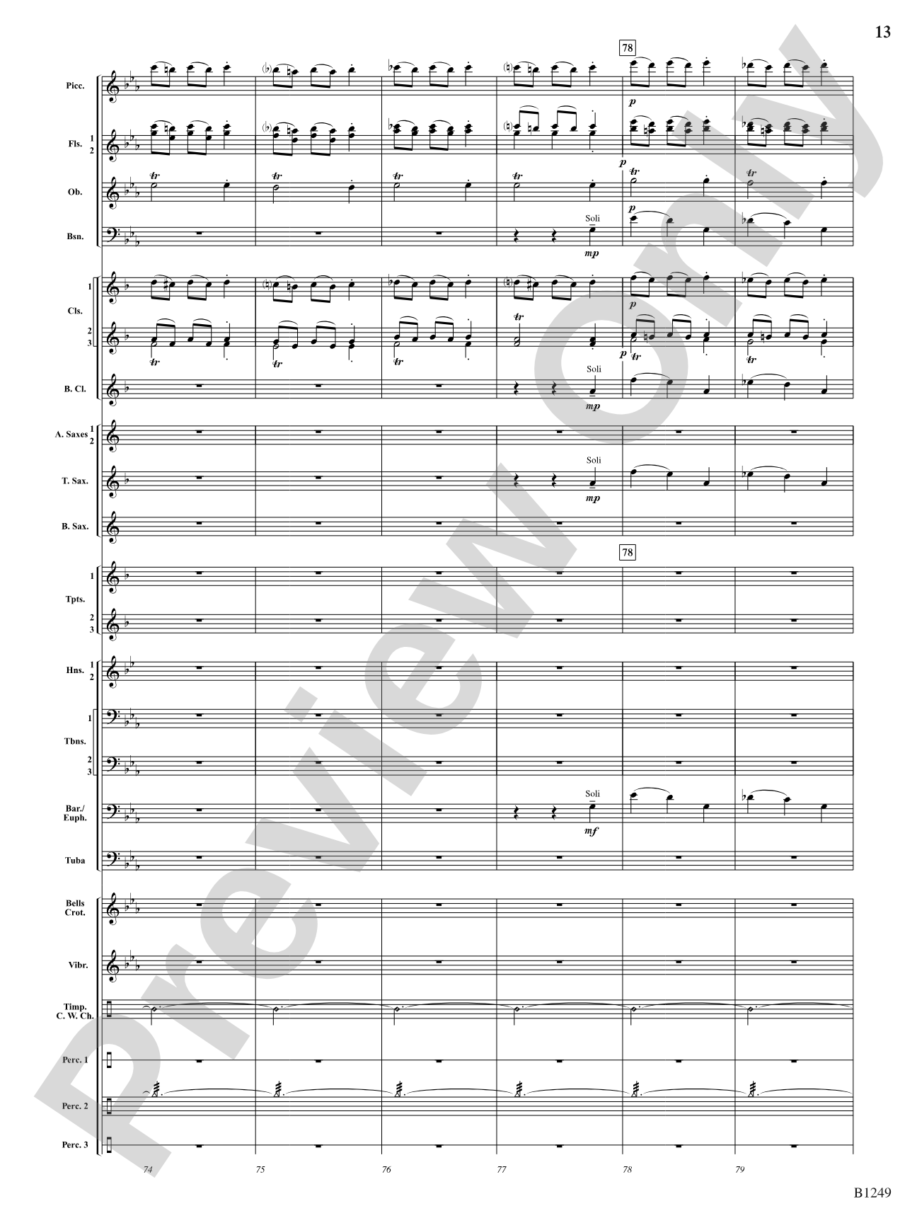 Butterfly's Ball (from A Child's Garden of Verses): Concert Band Conductor Score & Parts