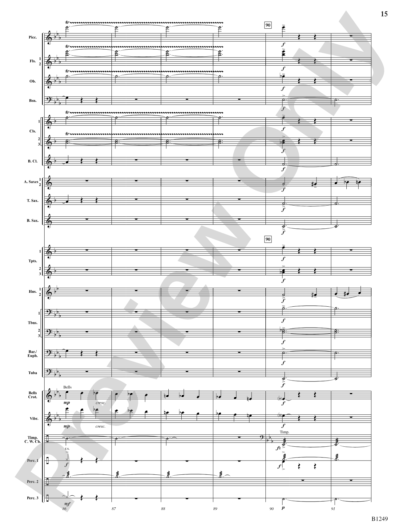 Butterfly's Ball (from A Child's Garden of Verses): Concert Band Conductor Score & Parts
