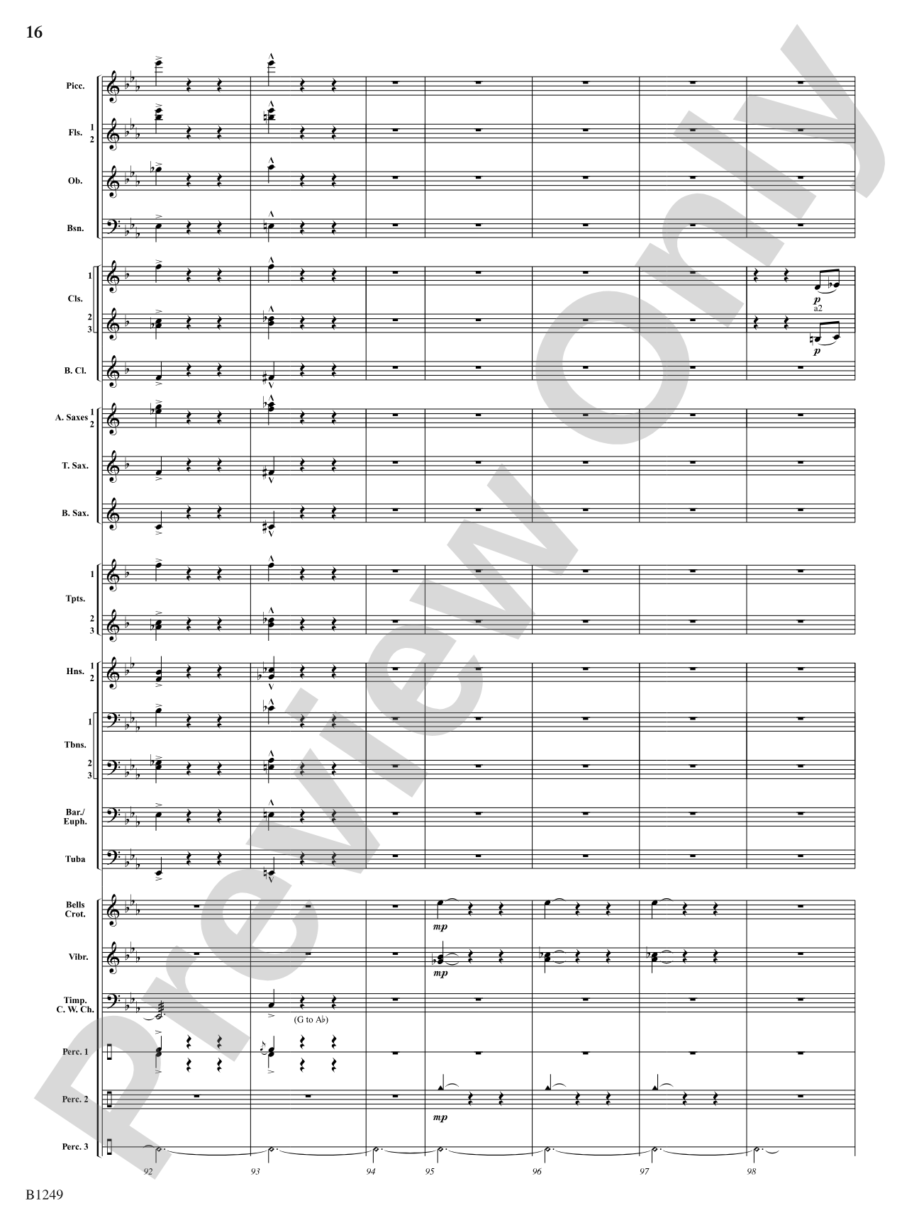 Butterfly's Ball (from A Child's Garden of Verses): Concert Band Conductor Score & Parts