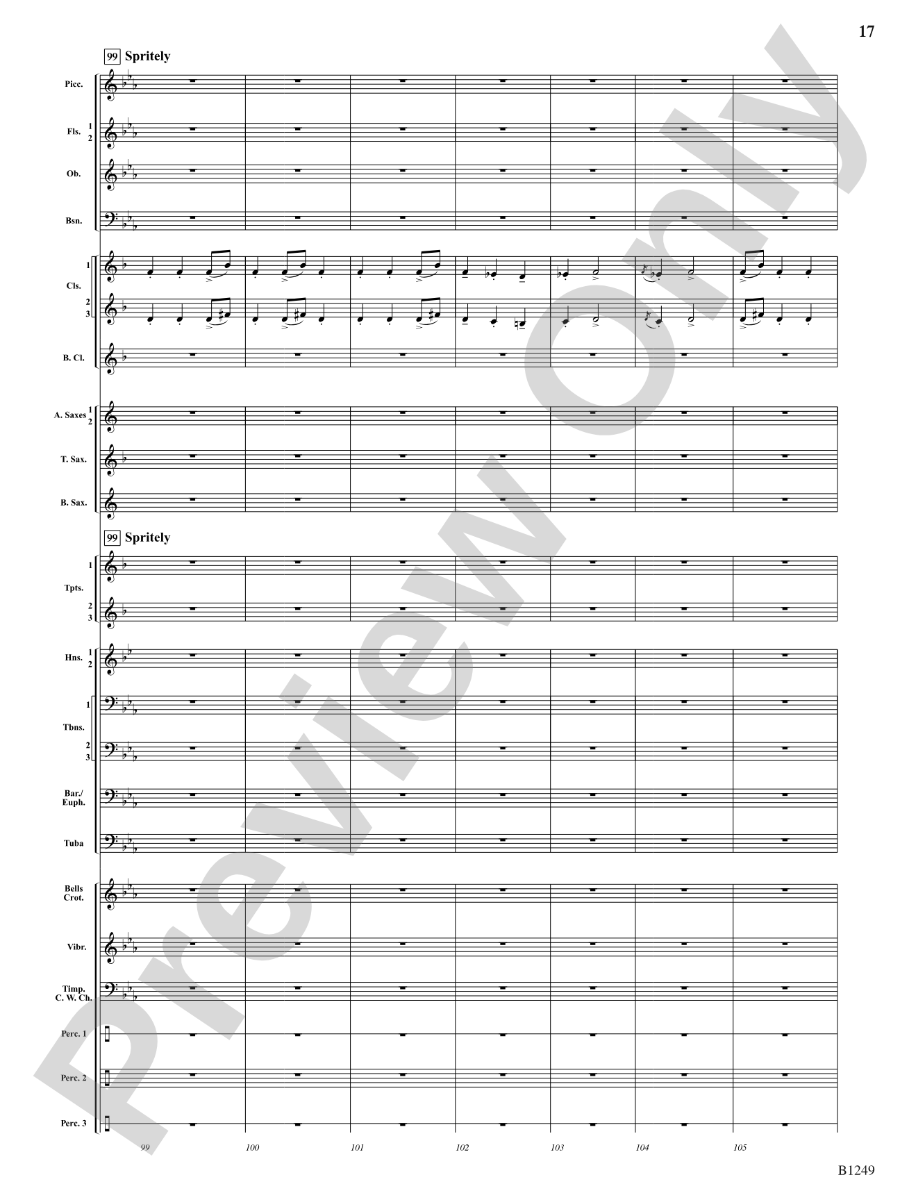 Butterfly's Ball (from A Child's Garden of Verses): Concert Band Conductor Score & Parts