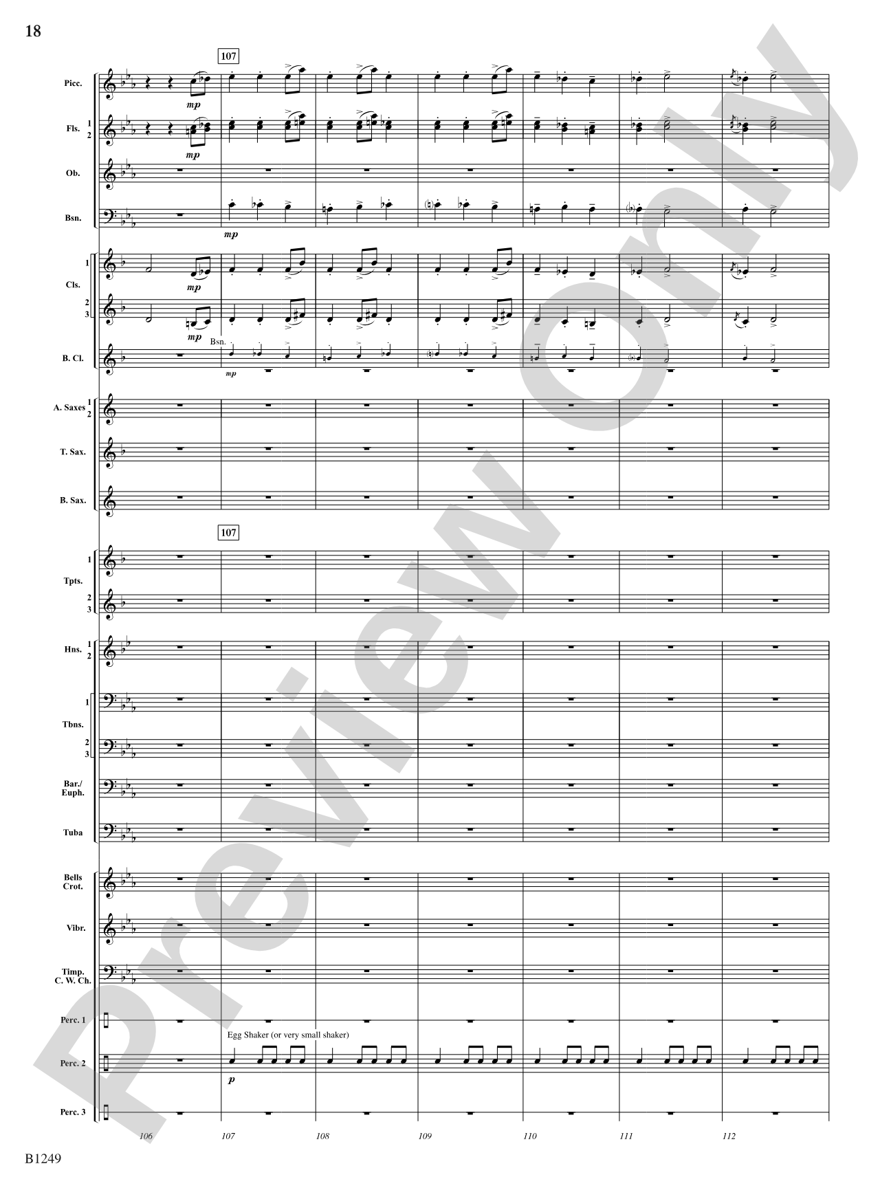 Butterfly's Ball (from A Child's Garden of Verses): Concert Band Conductor Score & Parts