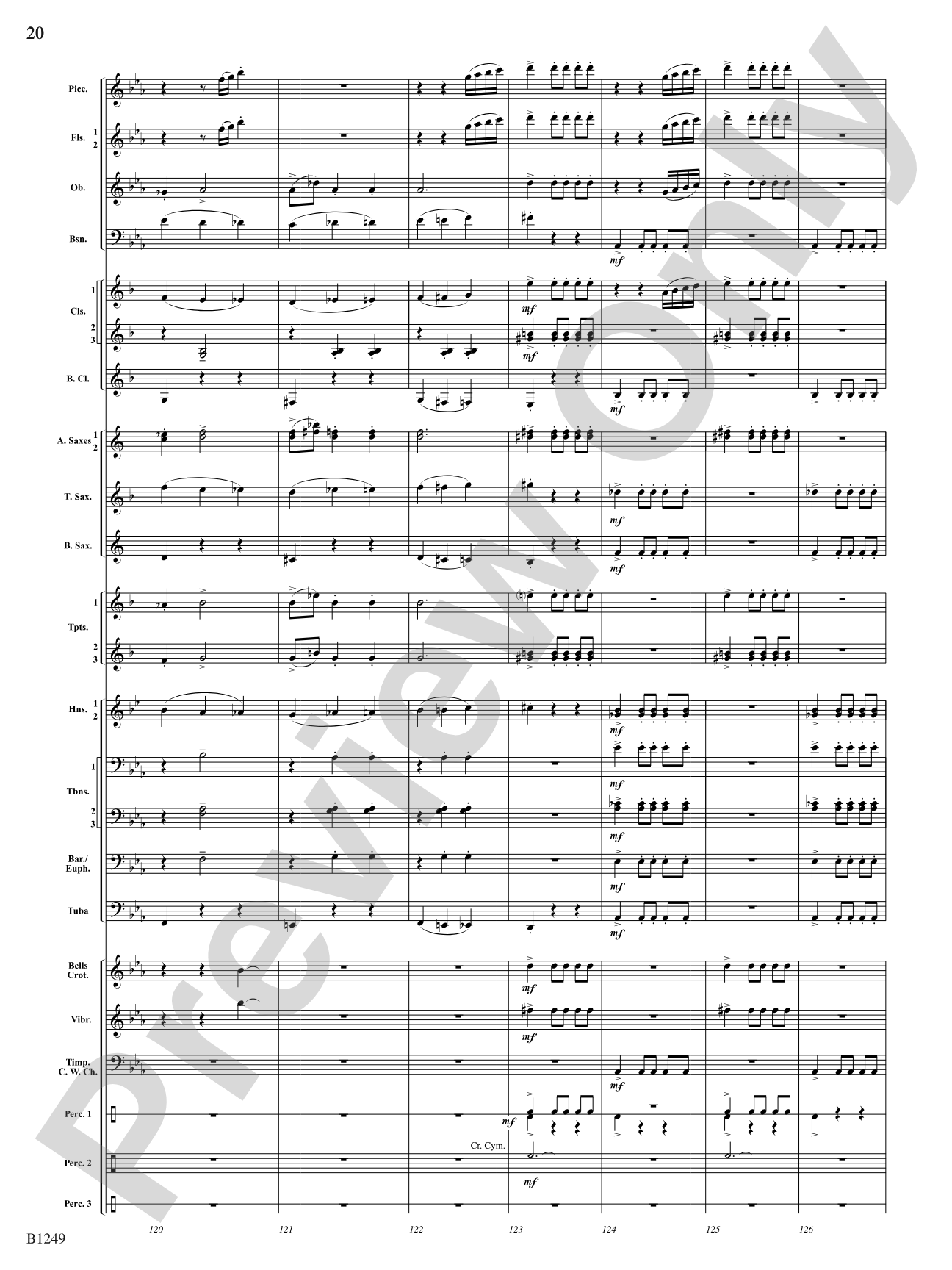 Butterfly's Ball (from A Child's Garden of Verses): Concert Band Conductor Score & Parts
