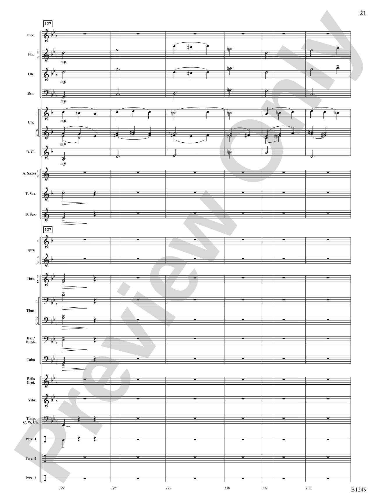 Butterfly's Ball (from A Child's Garden of Verses): Concert Band Conductor Score & Parts