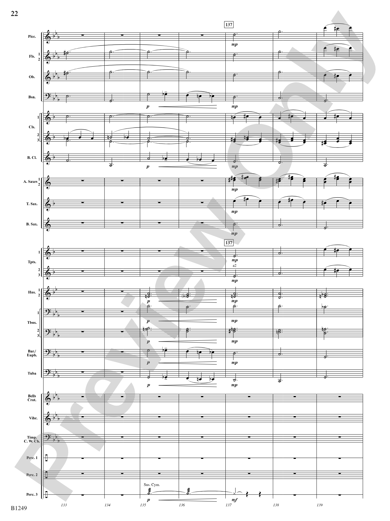 Butterfly's Ball (from A Child's Garden of Verses): Concert Band Conductor Score & Parts