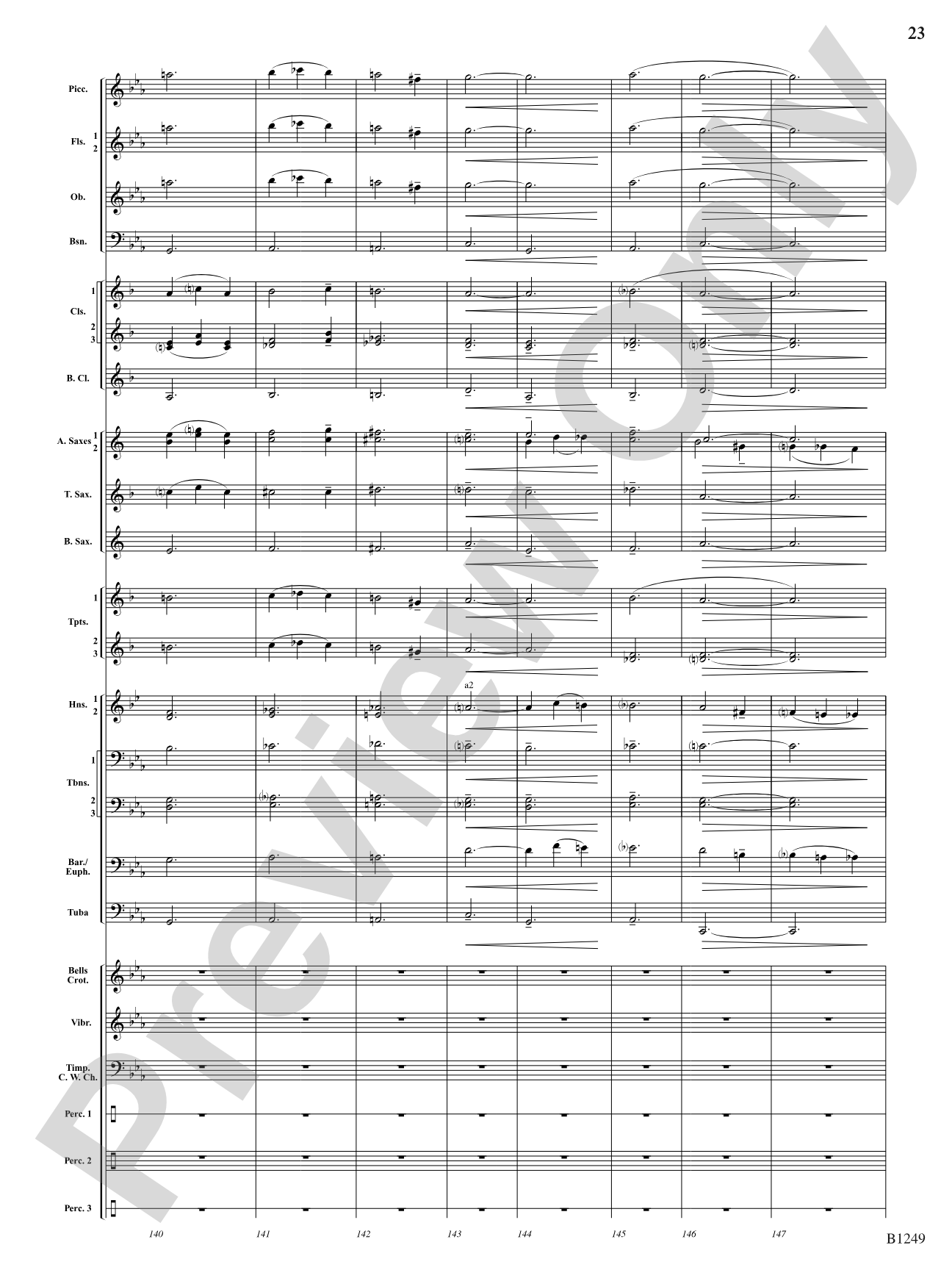 Butterfly's Ball (from A Child's Garden of Verses): Concert Band Conductor Score & Parts