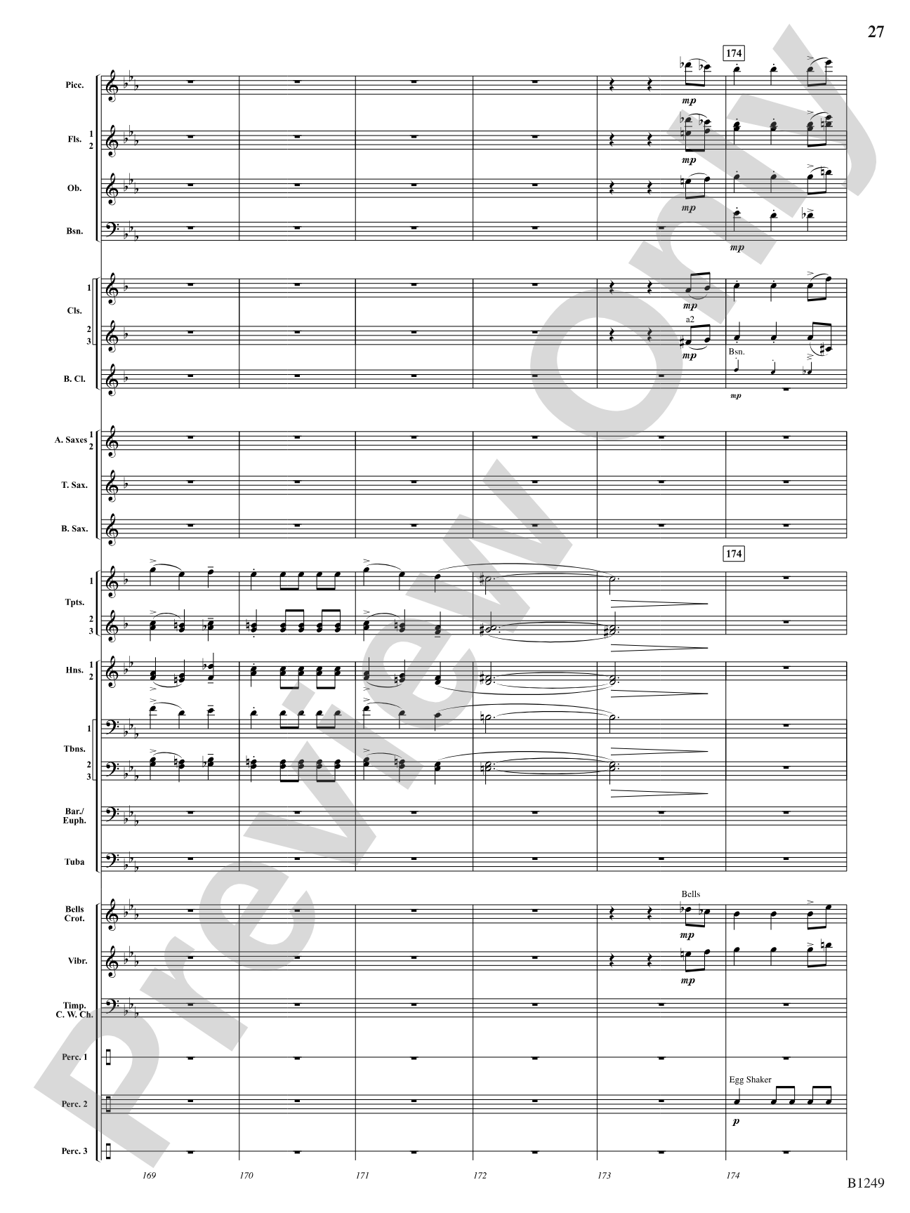 Butterfly's Ball (from A Child's Garden of Verses): Concert Band Conductor Score & Parts