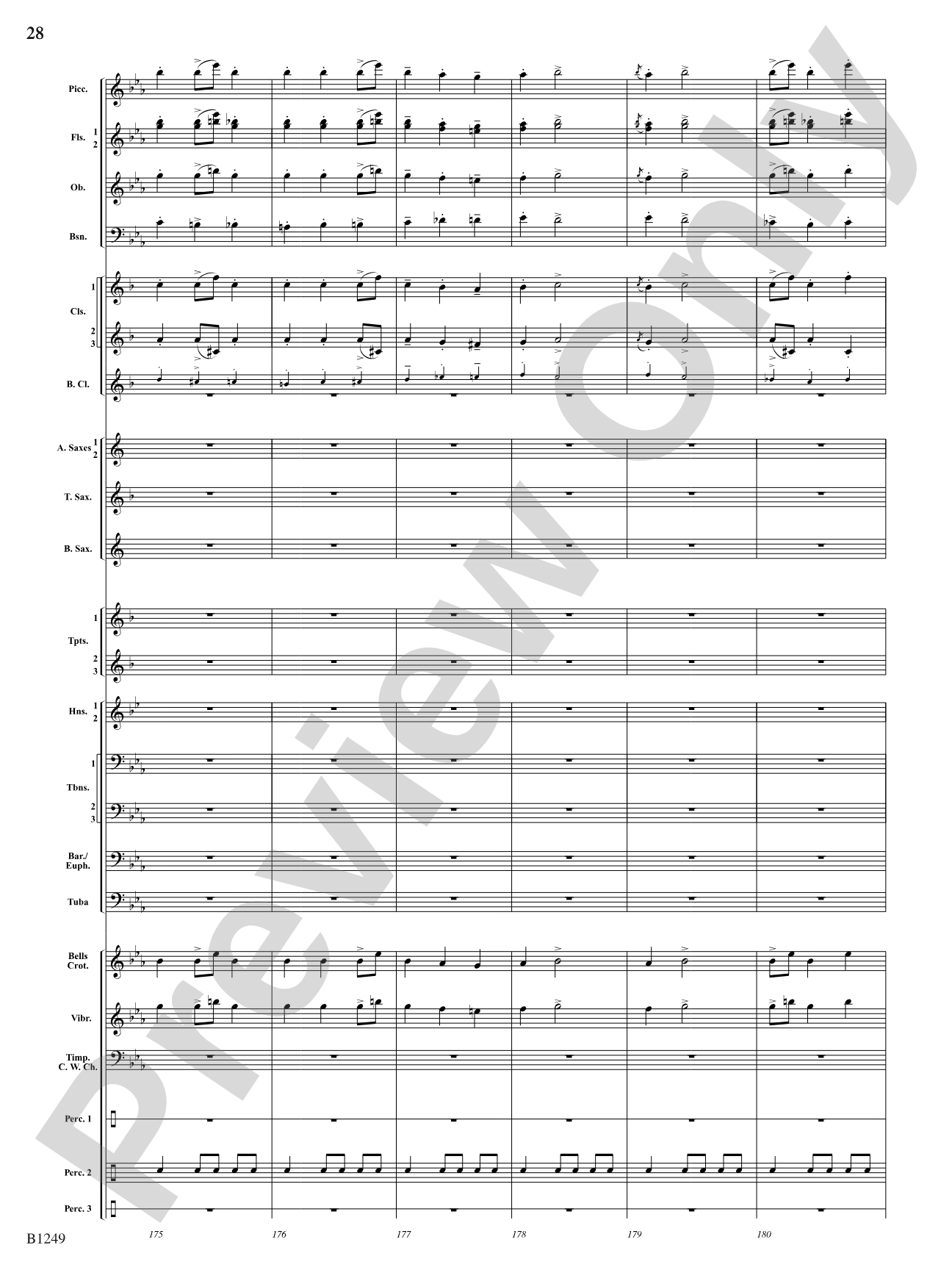 Butterfly's Ball (from A Child's Garden of Verses): Concert Band Conductor Score & Parts