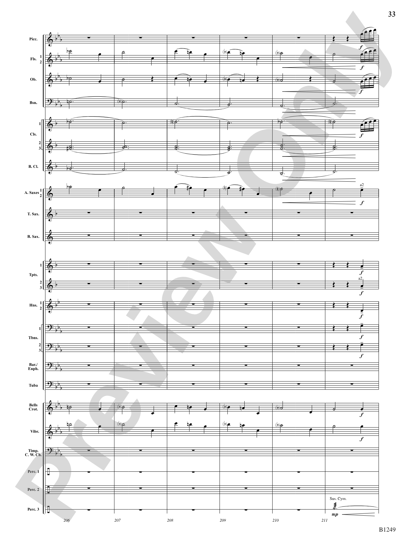 Butterfly's Ball (from A Child's Garden of Verses): Concert Band Conductor Score & Parts