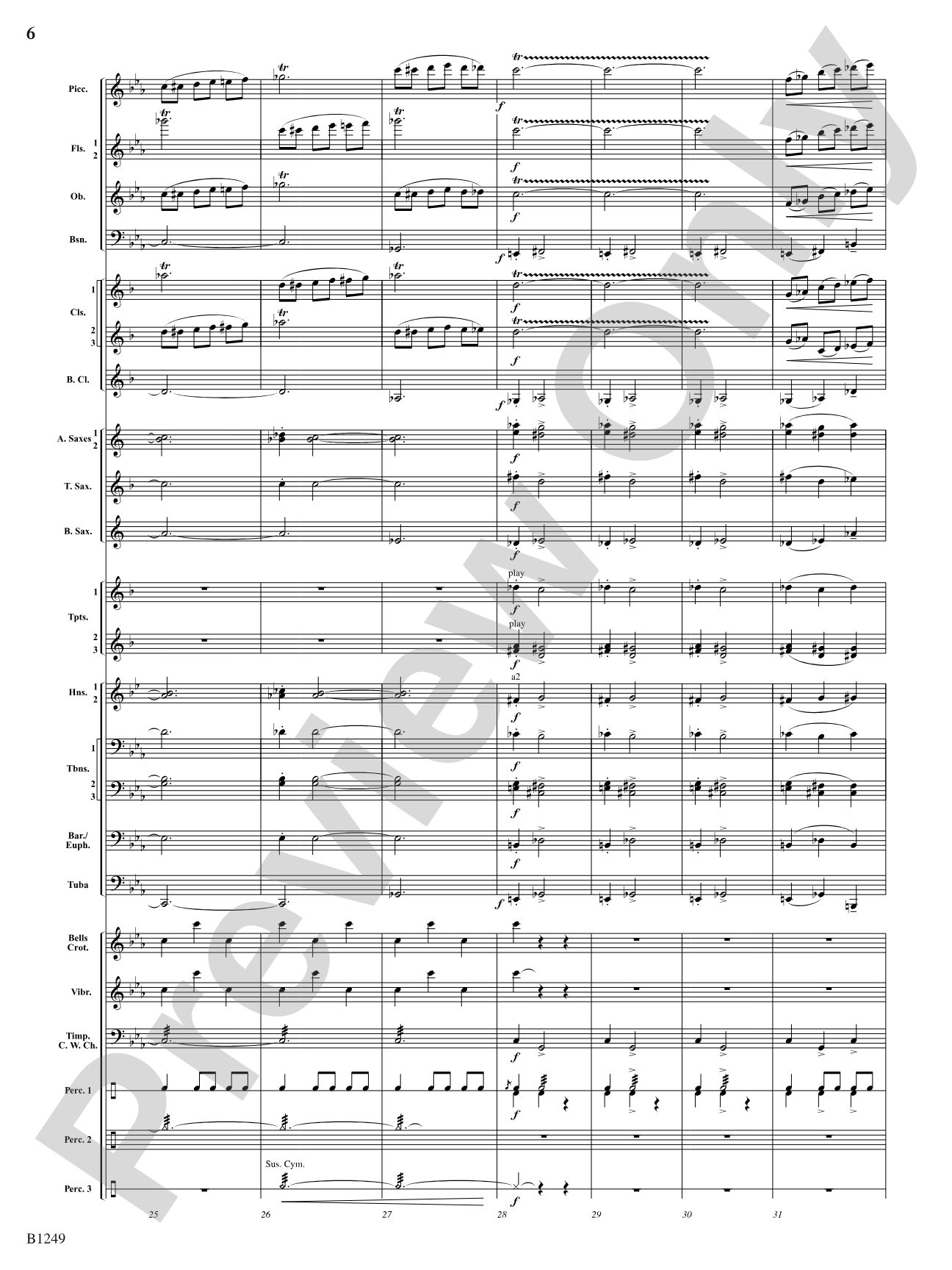 Butterfly's Ball (from A Child's Garden of Verses): Concert Band Conductor Score & Parts