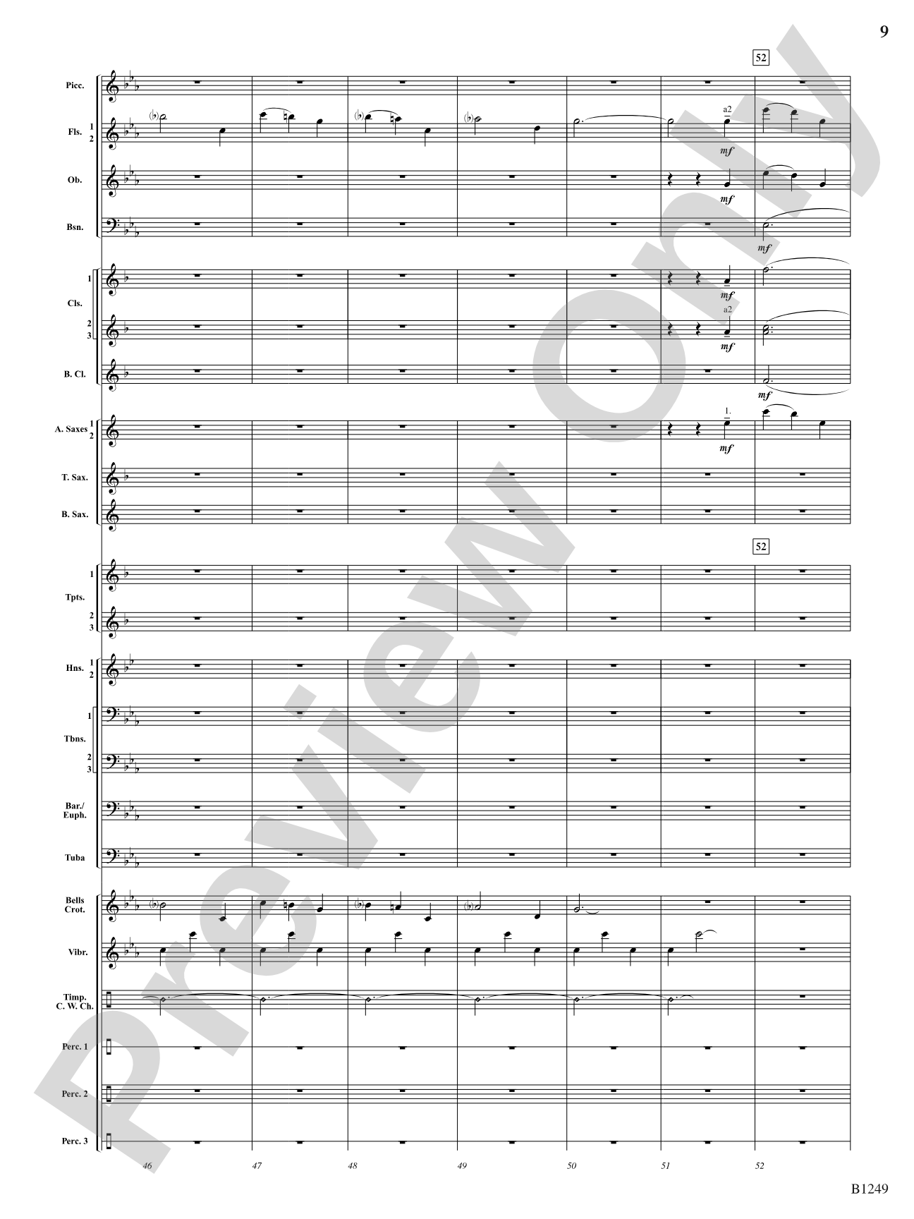 Butterfly's Ball (from A Child's Garden of Verses): Concert Band Conductor Score & Parts