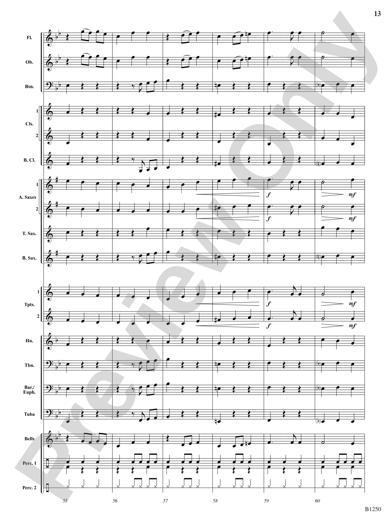 An Irish Tale: Score