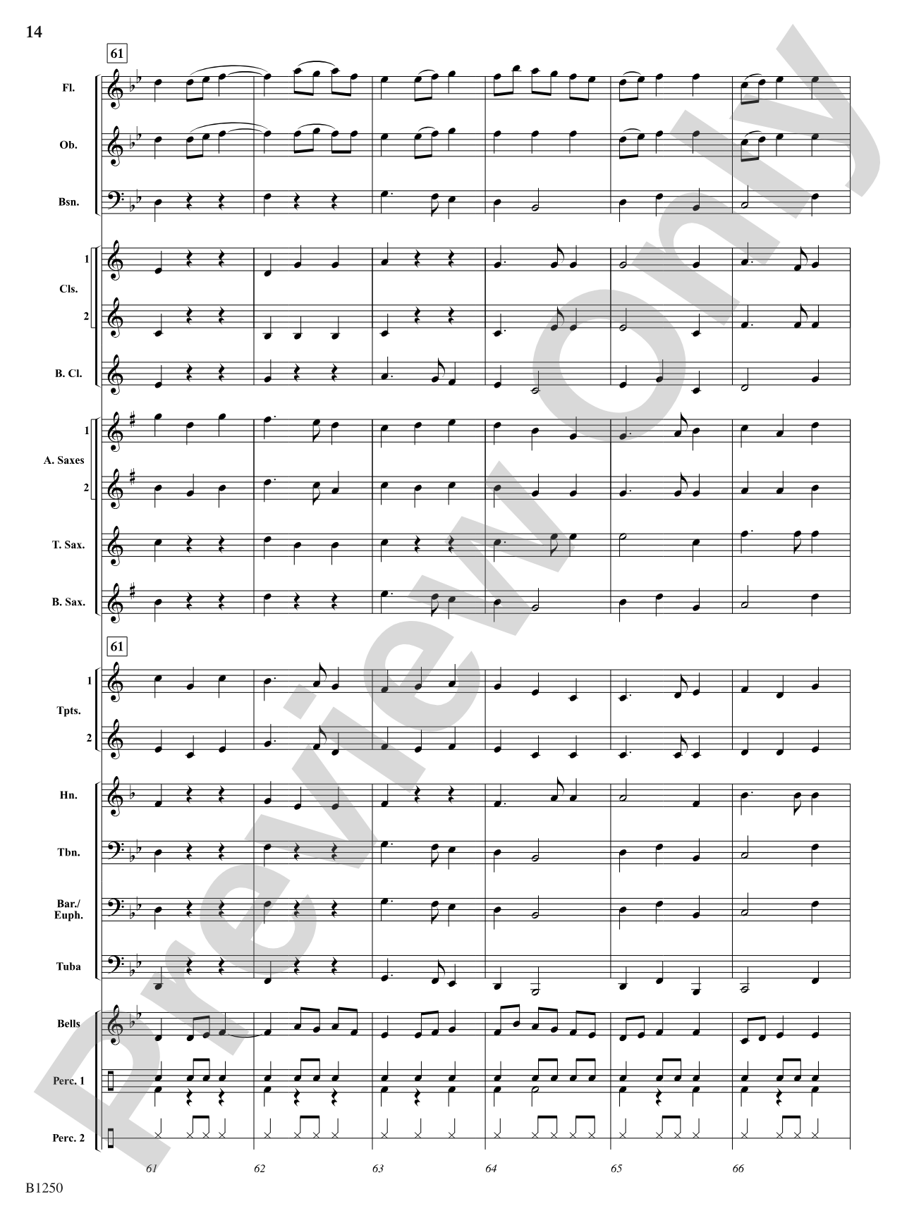 An Irish Tale: Score