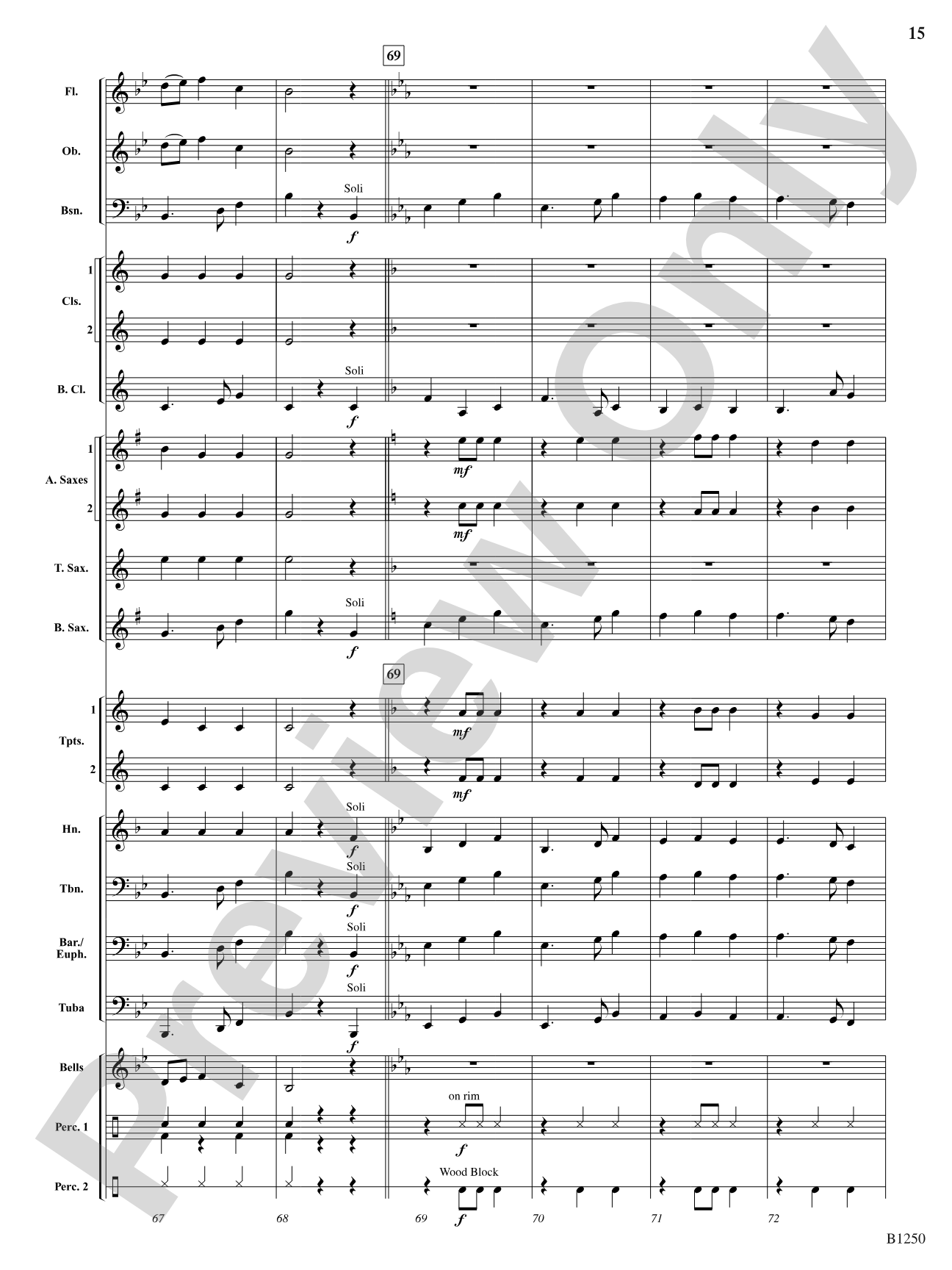 An Irish Tale: Score