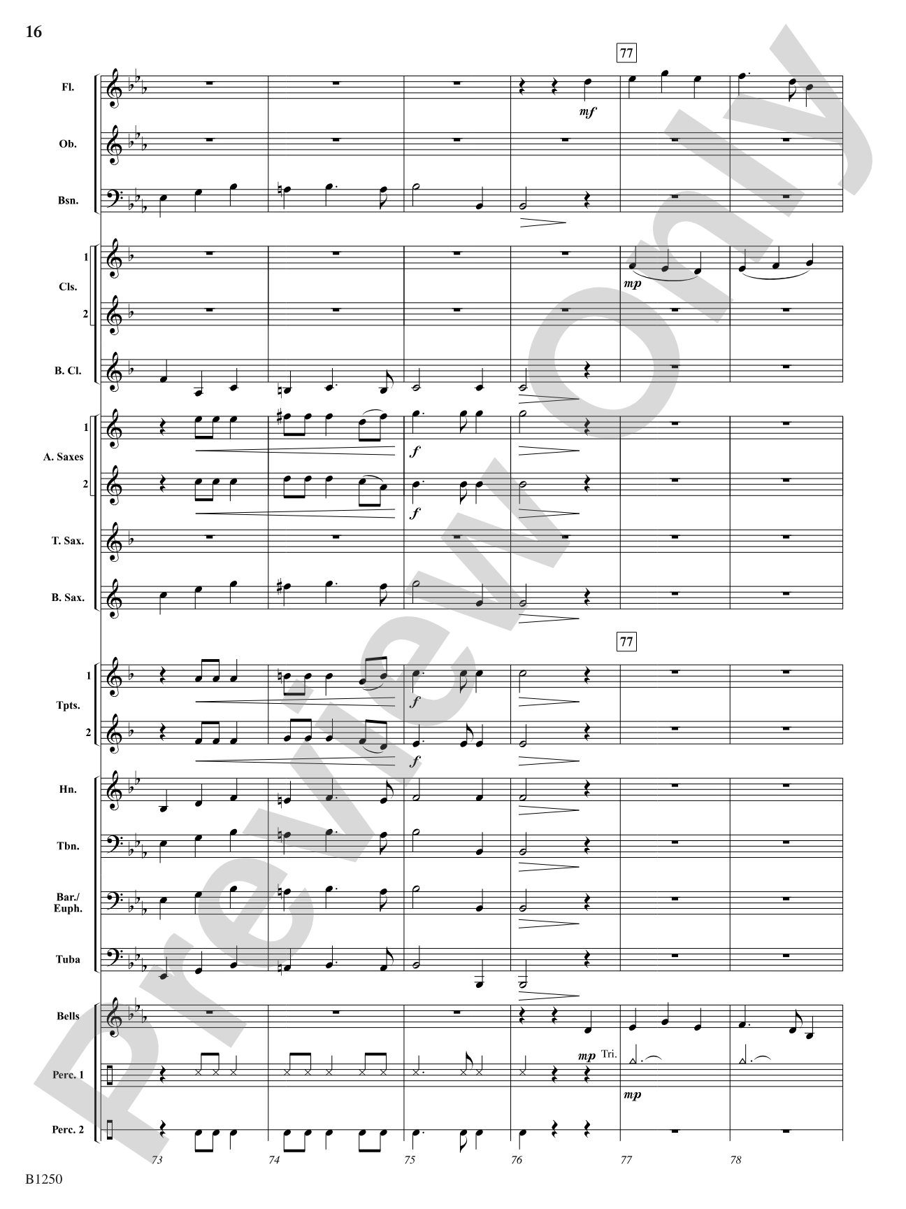 An Irish Tale: Score