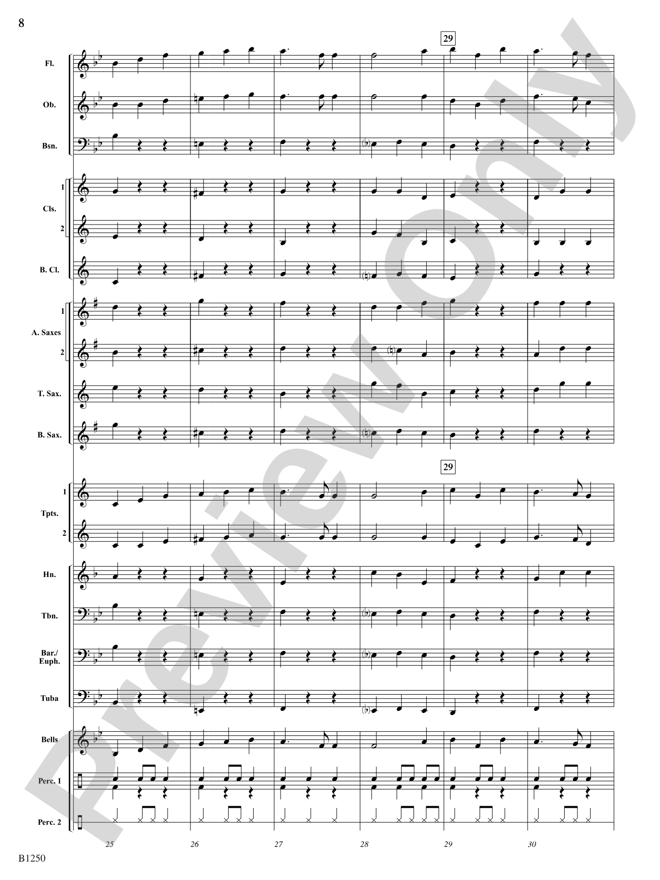 An Irish Tale: Score