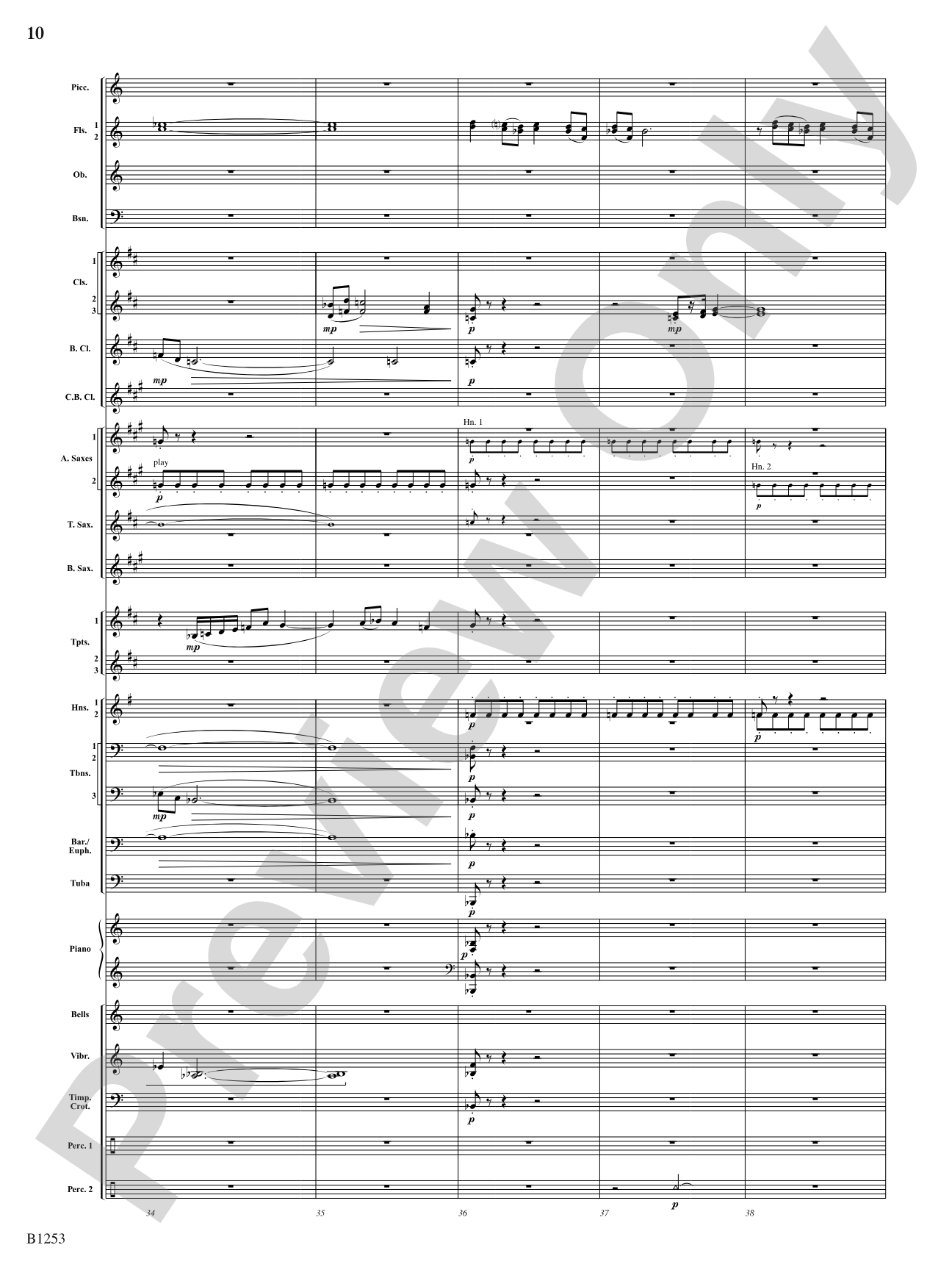 When Spirits Soar: Concert Band Conductor Score & Parts