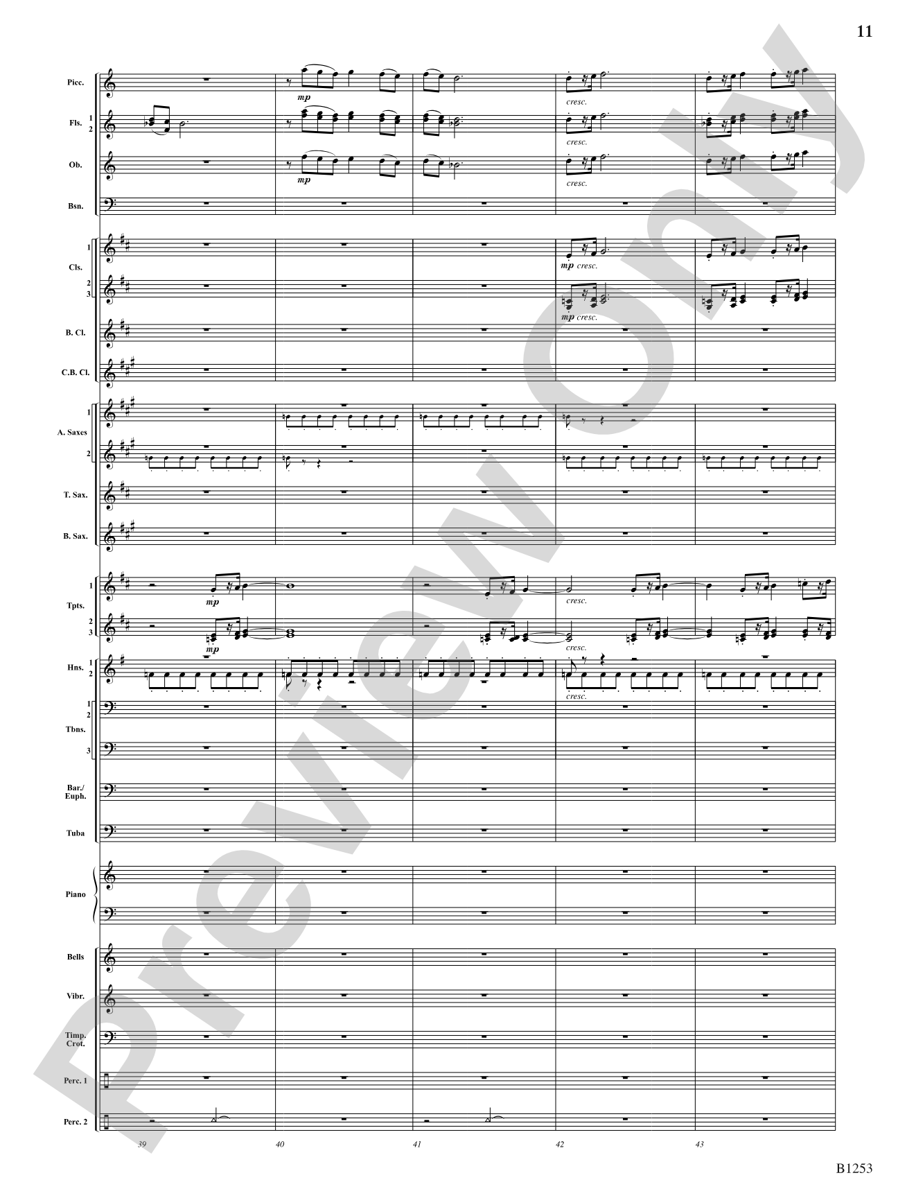 When Spirits Soar: Concert Band Conductor Score & Parts
